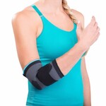 Elastic Elbow Compression Sleeve with Strap