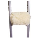 Crutch Hand Cushions - Synthetic Sheepskin