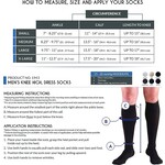 Men's Casual Socks Moderate 15-20 mmHg Compression