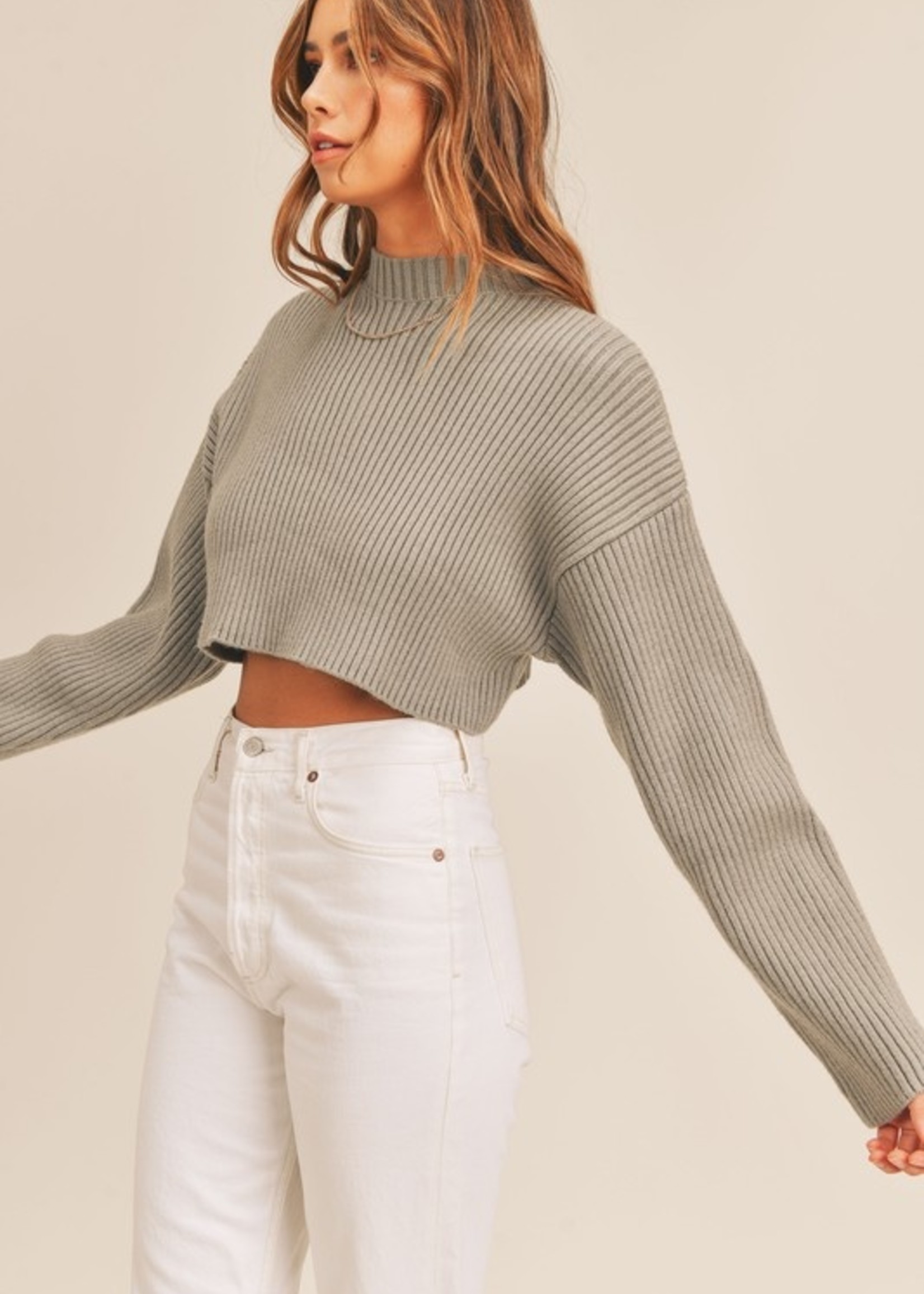 Relaxed Ribbed Sweater