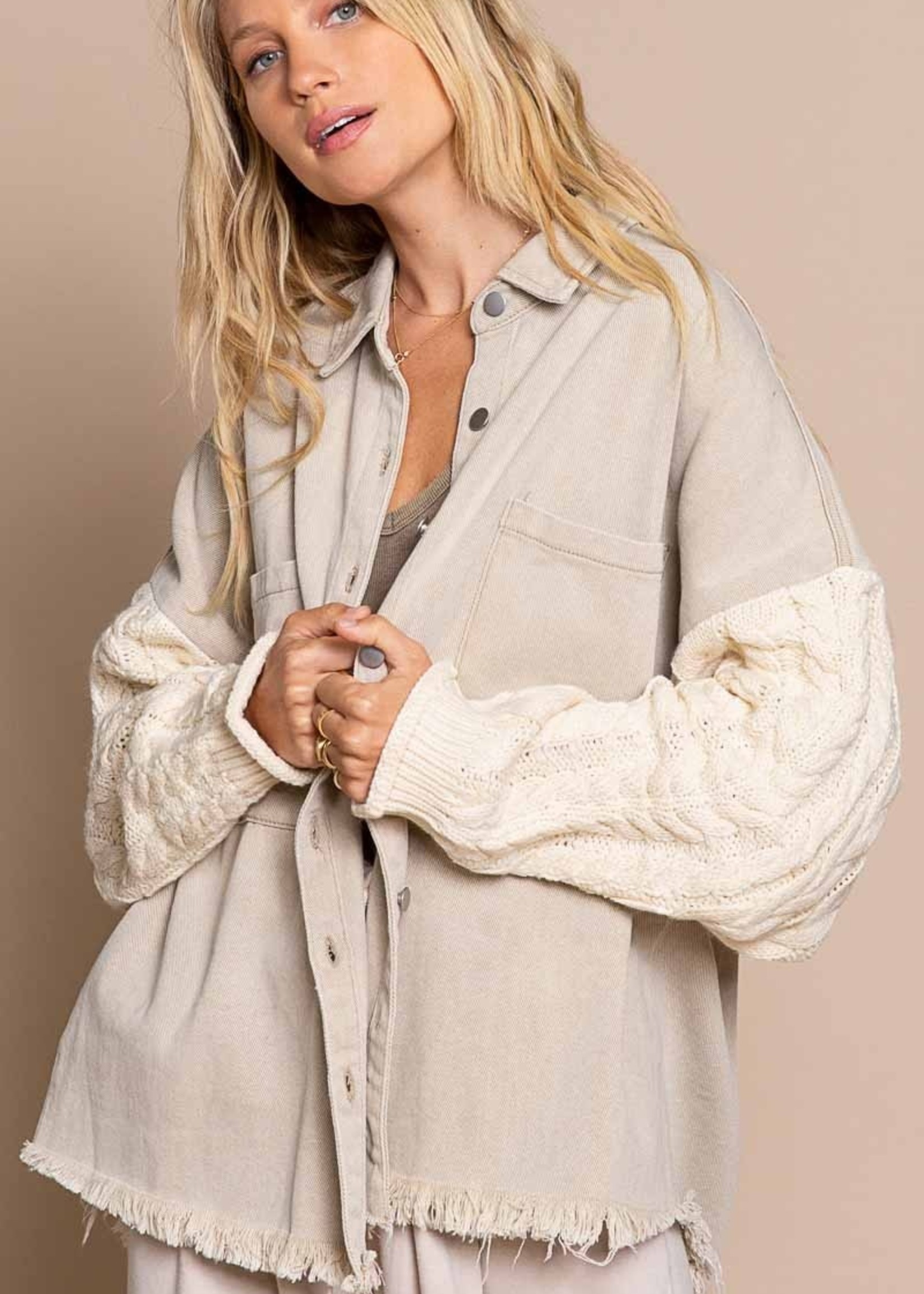 sweater sleeve jacket