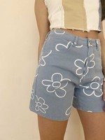 Doodle Flower Shorts