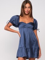 Satin Babydoll Dress