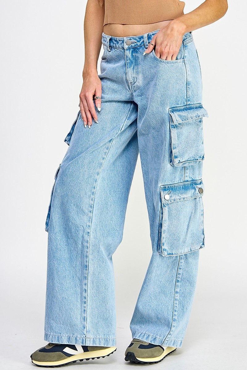 Multi Pockets Cargo Pants Pretty Little Things