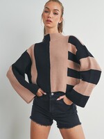 Mixed Colorblock Sweater