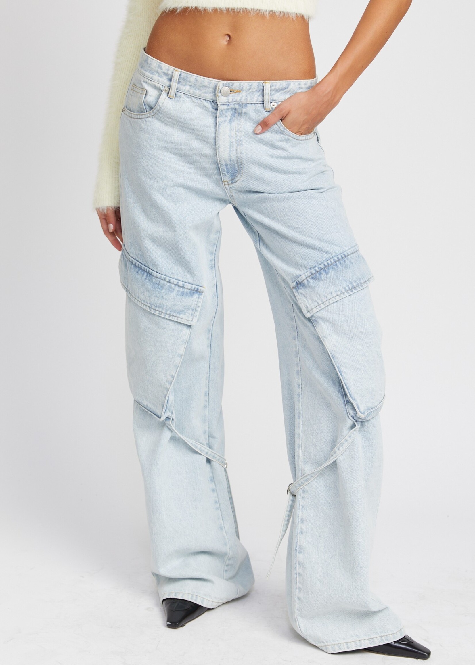 Cargo Pocket Jeans