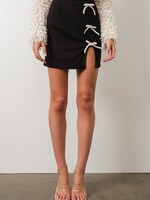 Ribbon Detail Mini Skirt