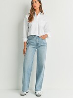 High Waist Skater Jeans