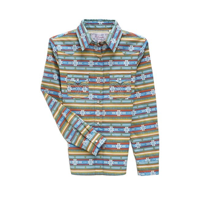 The Girl's Pearl Snap Rodeo Shirt