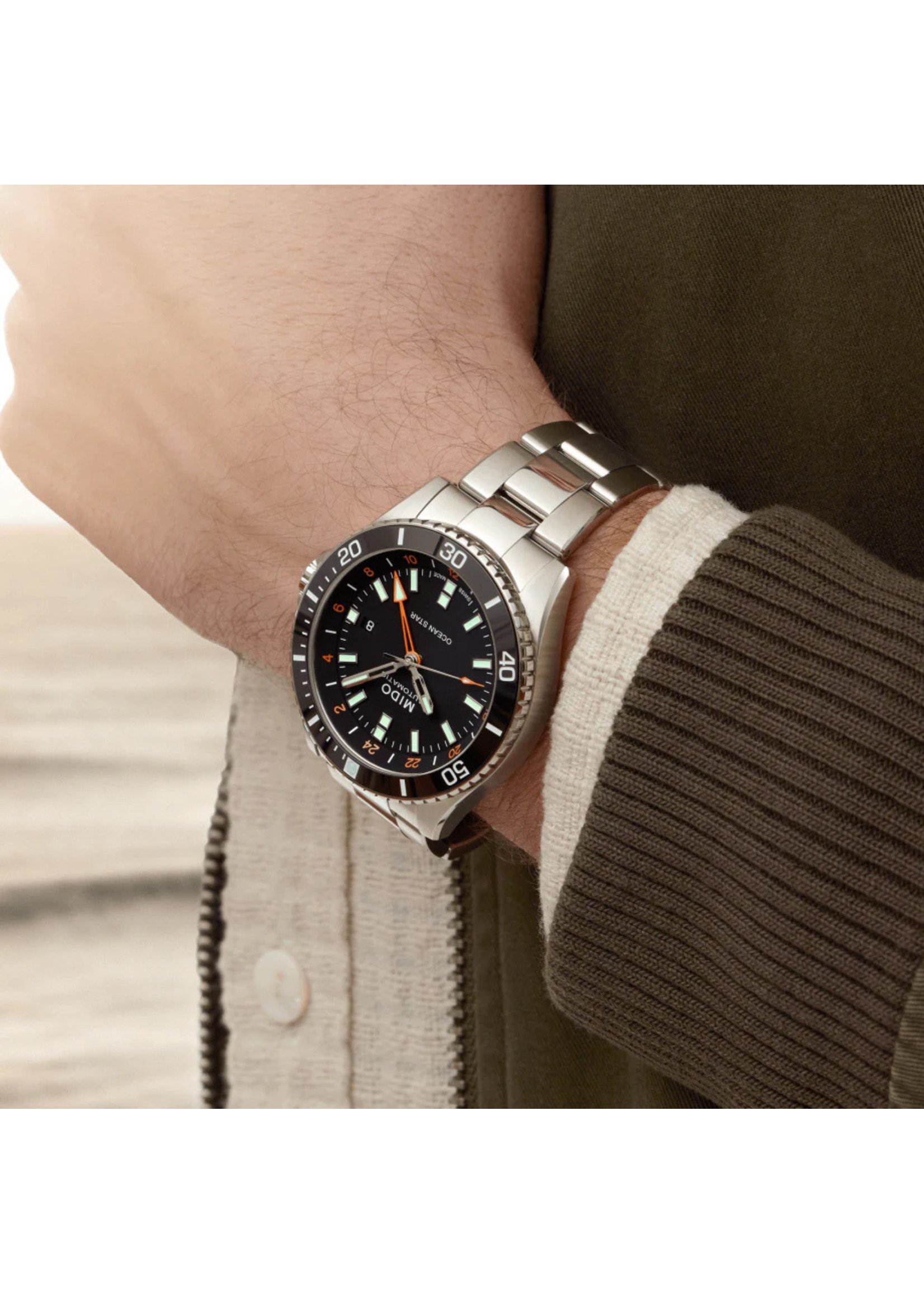 MIDO M0266291105101 MIDO OCEAN STAR GMT