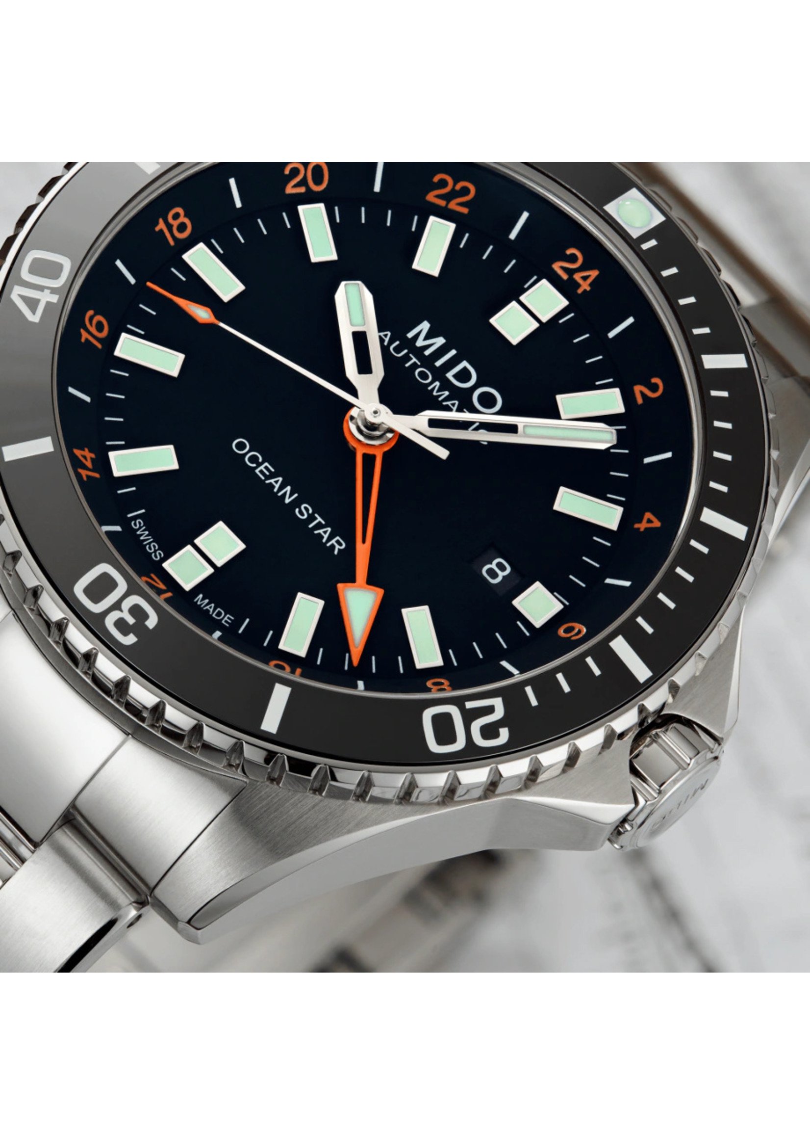 MIDO M0266291105101 MIDO OCEAN STAR GMT