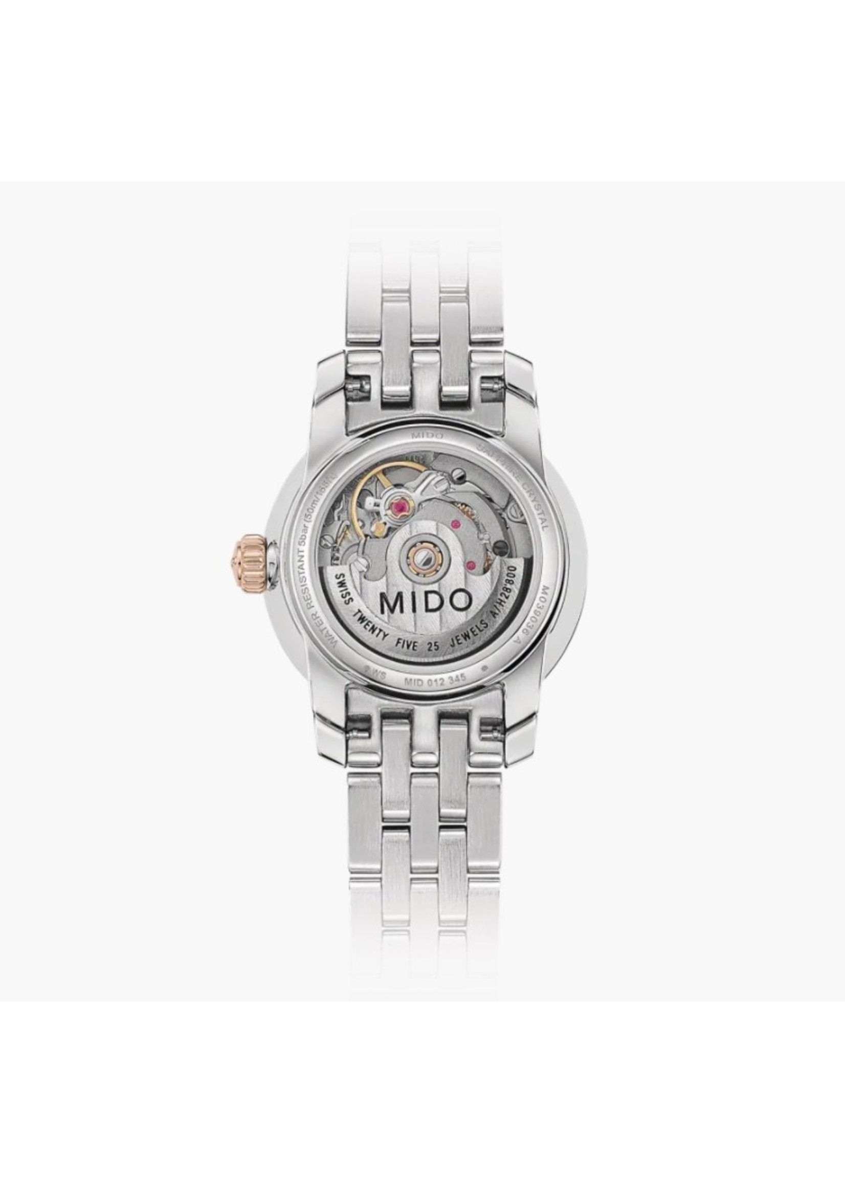 MIDO M0390072210600 MIDO BARONCELLI LADY TWENTY FIVE DIAMONDS