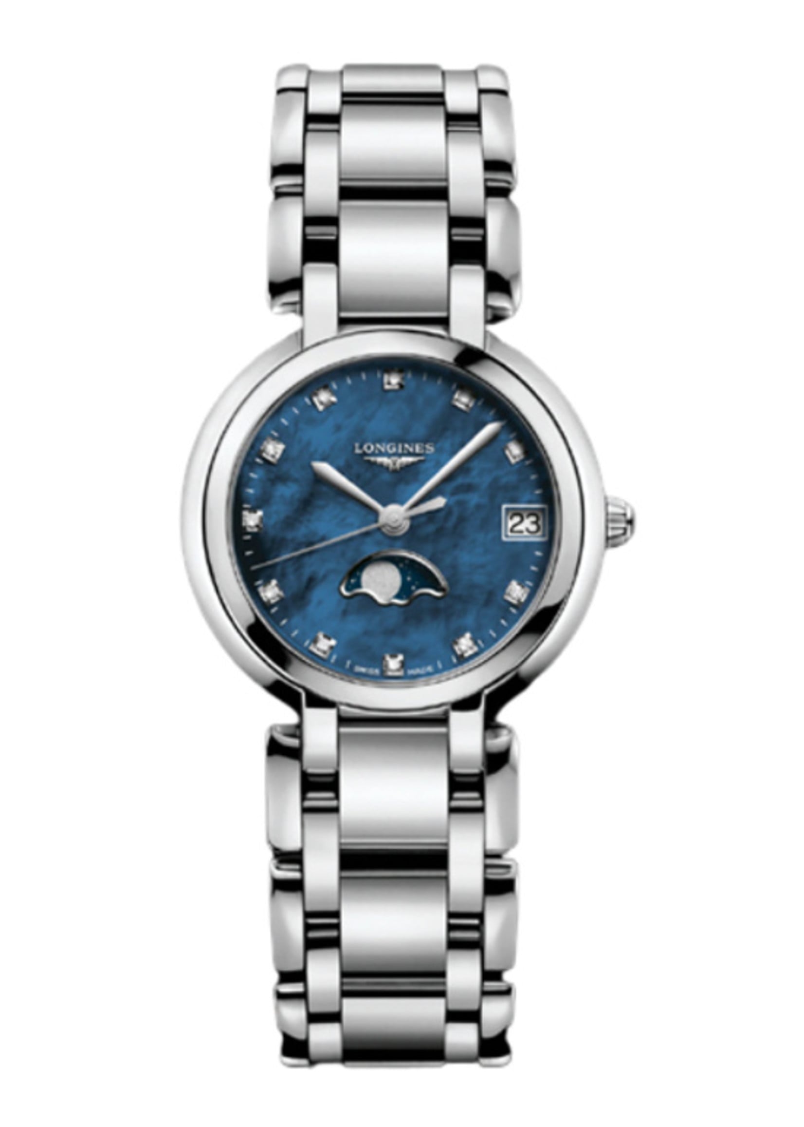 LONGINES L81154986 Longines PrimaLuna Blue Mother of Pearl Dial Moonphase 30.5MM
