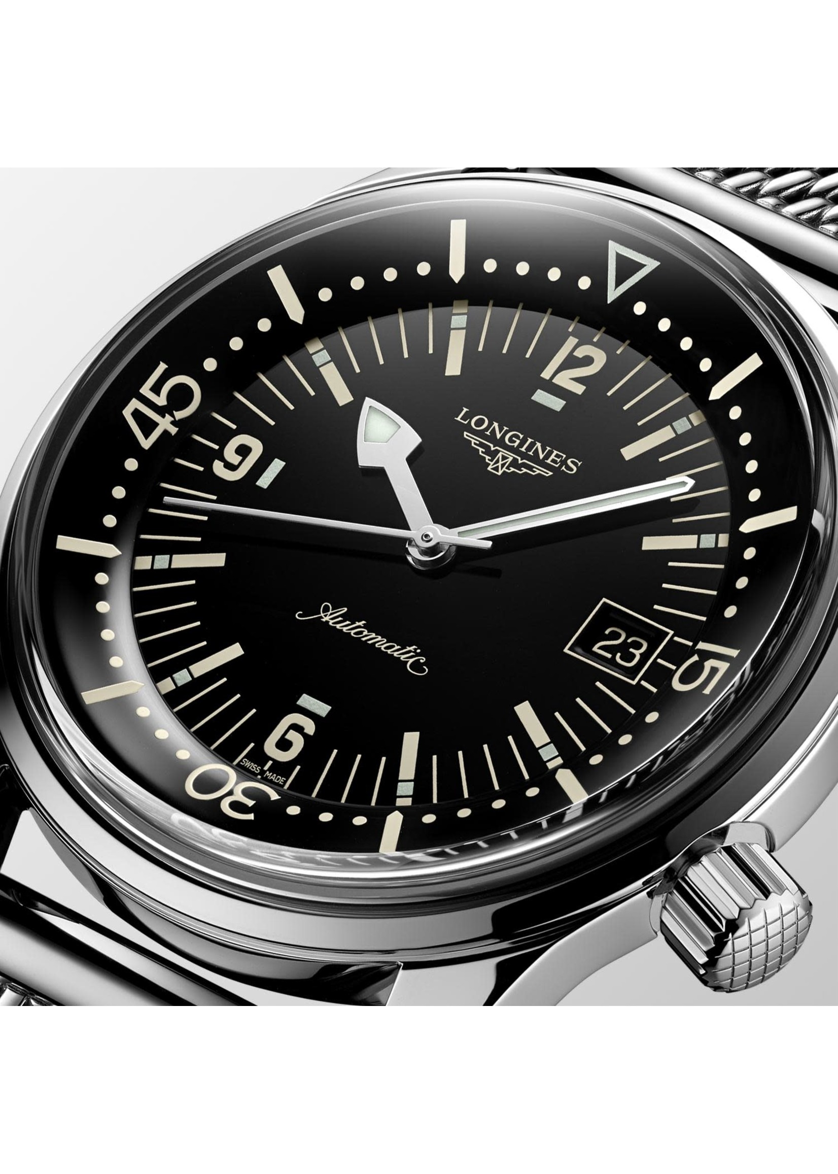 L37744506 The Longines Legend Diver Watch - Ocean Fine Jewellery