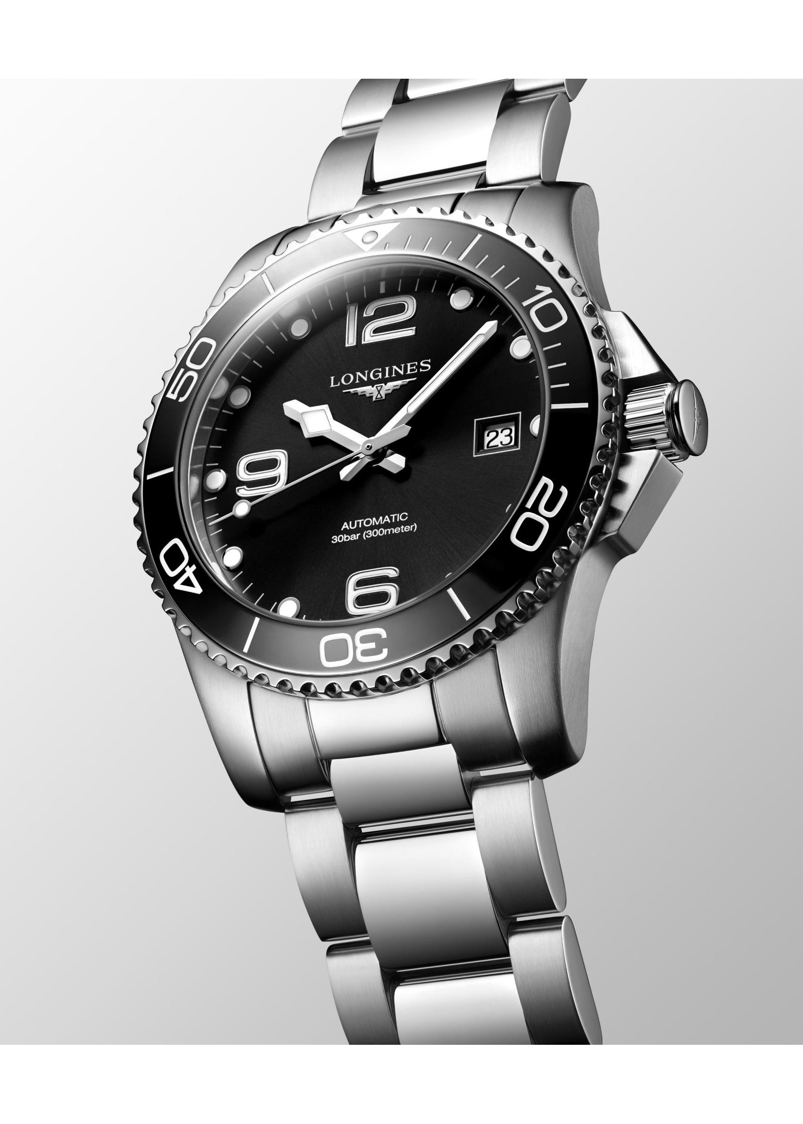 LONGINES L37814566 LONGINES HydroConquest BLACK 41MM