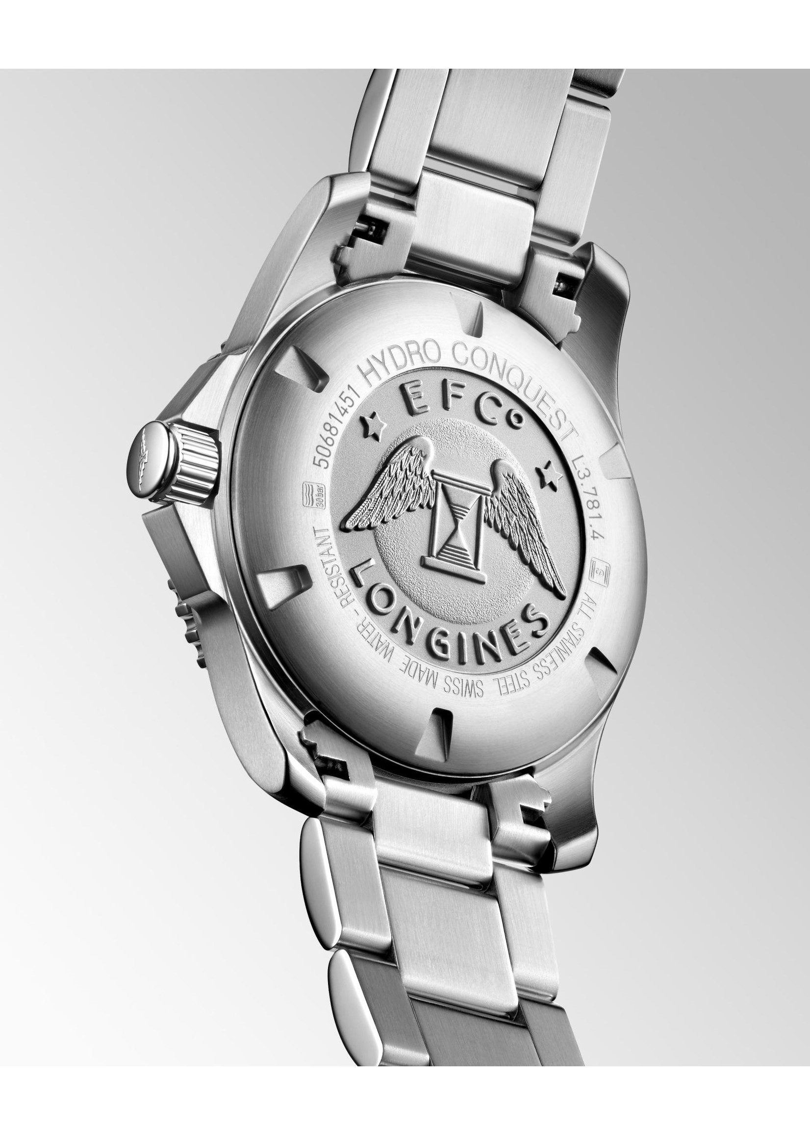 LONGINES L37814566 LONGINES HydroConquest BLACK 41MM