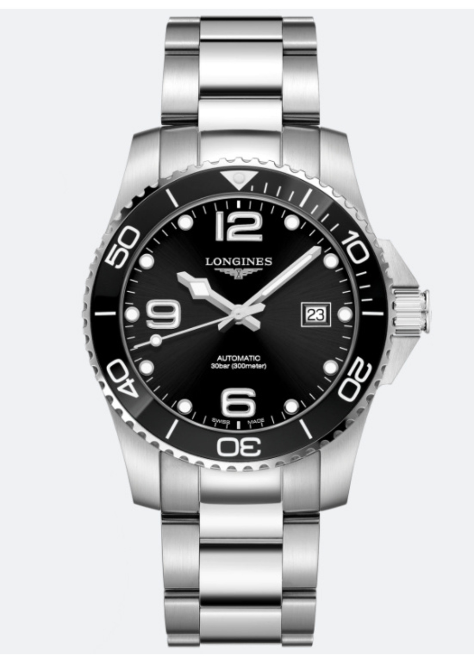 LONGINES L37814566 LONGINES HydroConquest BLACK 41MM