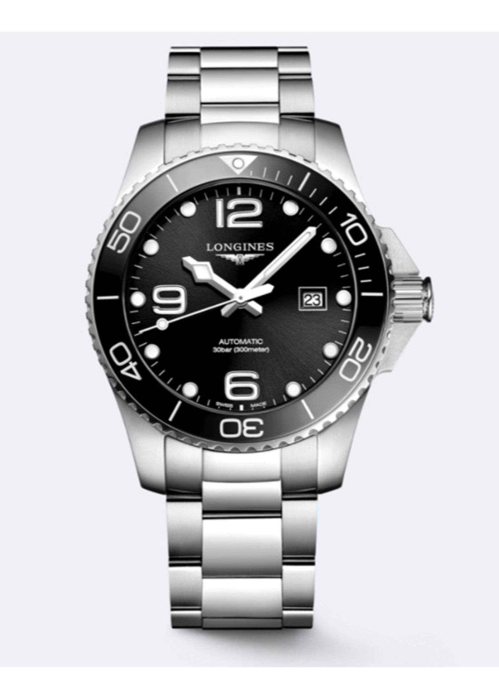 LONGINES L37824566 LONGINES HydroConquest BLACK 43MM