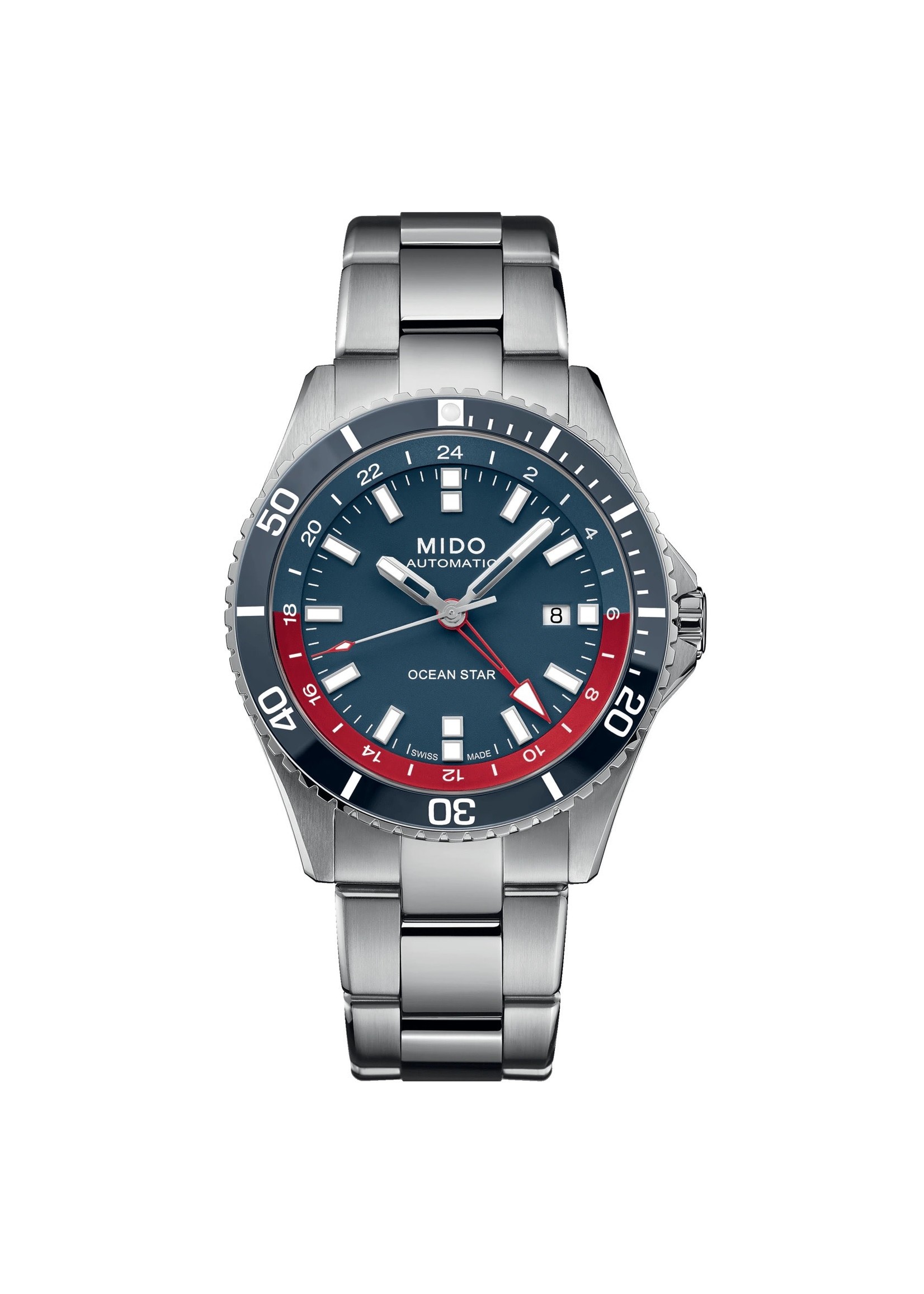MIDO M0266291104100 MIDO OCEAN STAR GMT