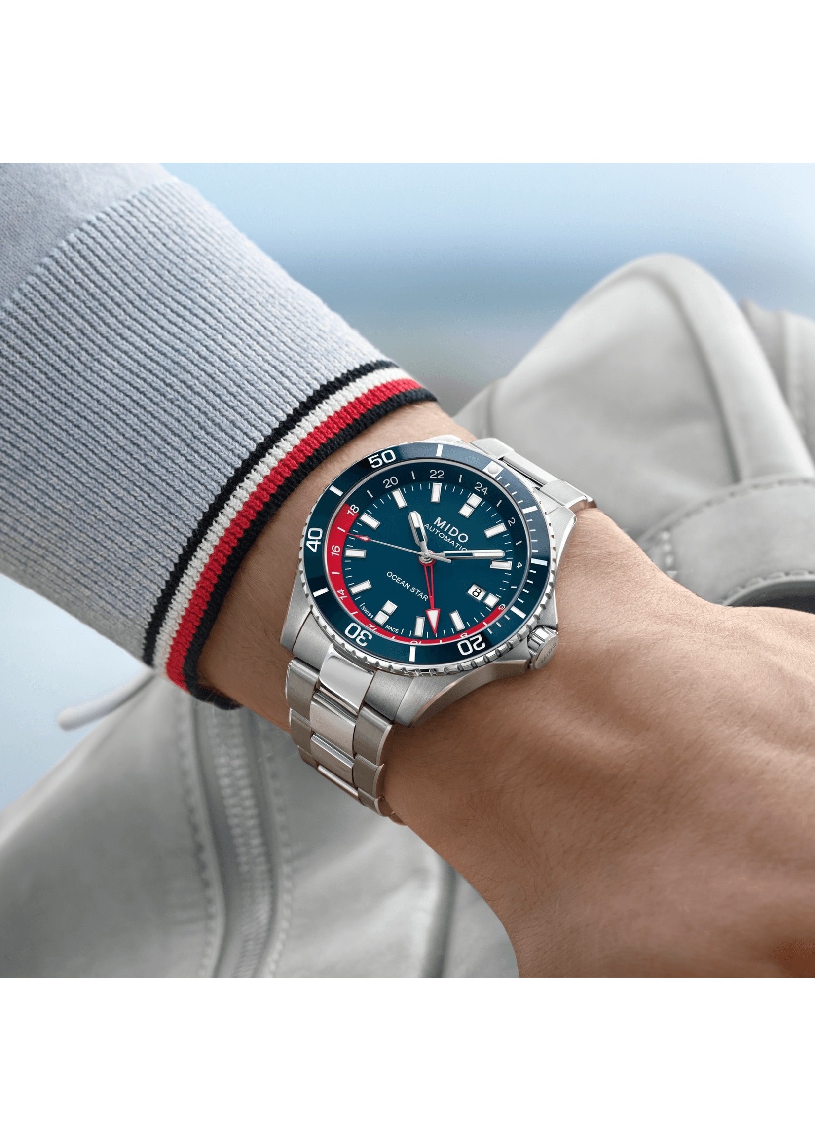 MIDO M0266291104100 MIDO OCEAN STAR GMT