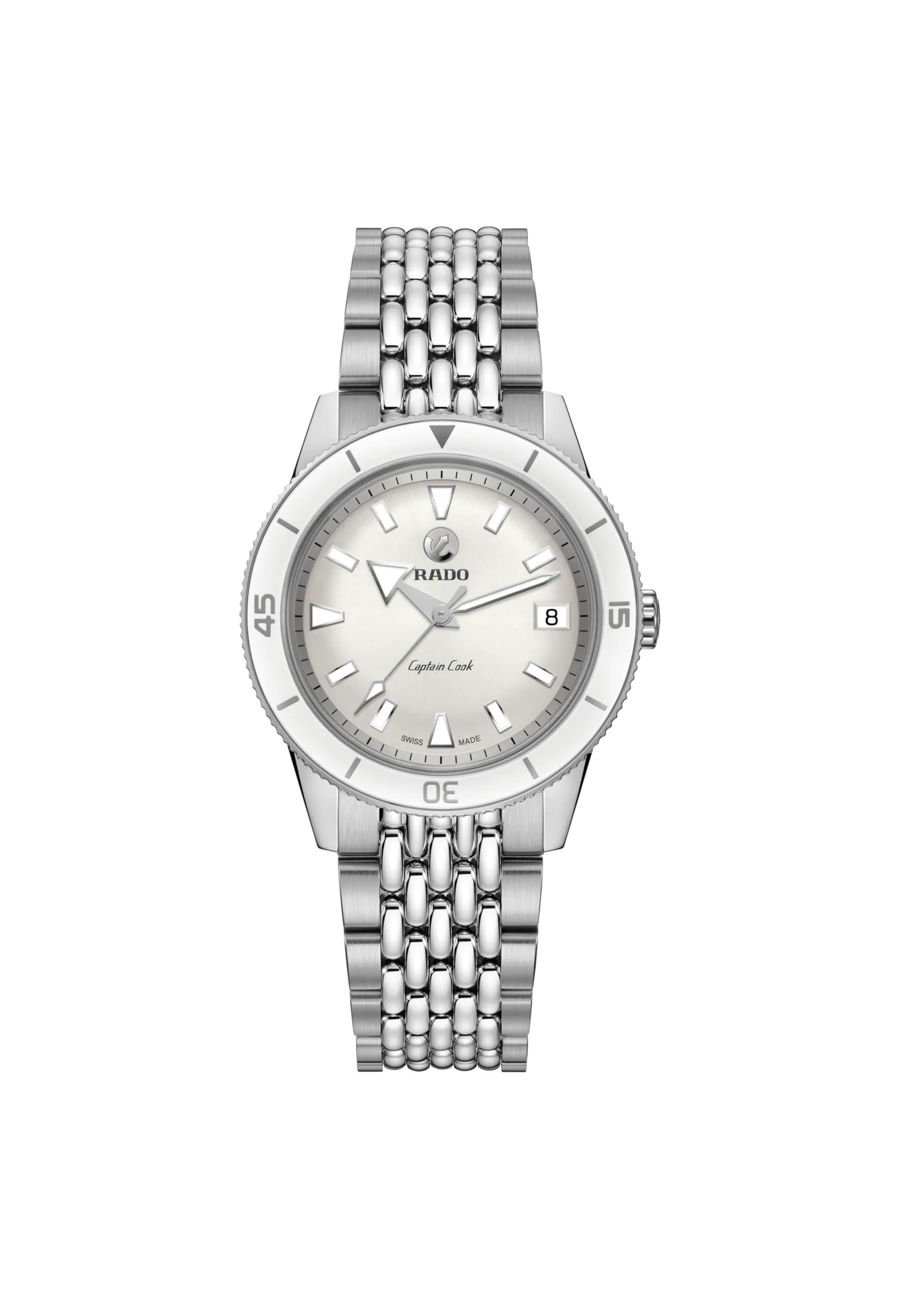 RADO R32500013 Rado Captain Cook Automatic 37mm White Dial