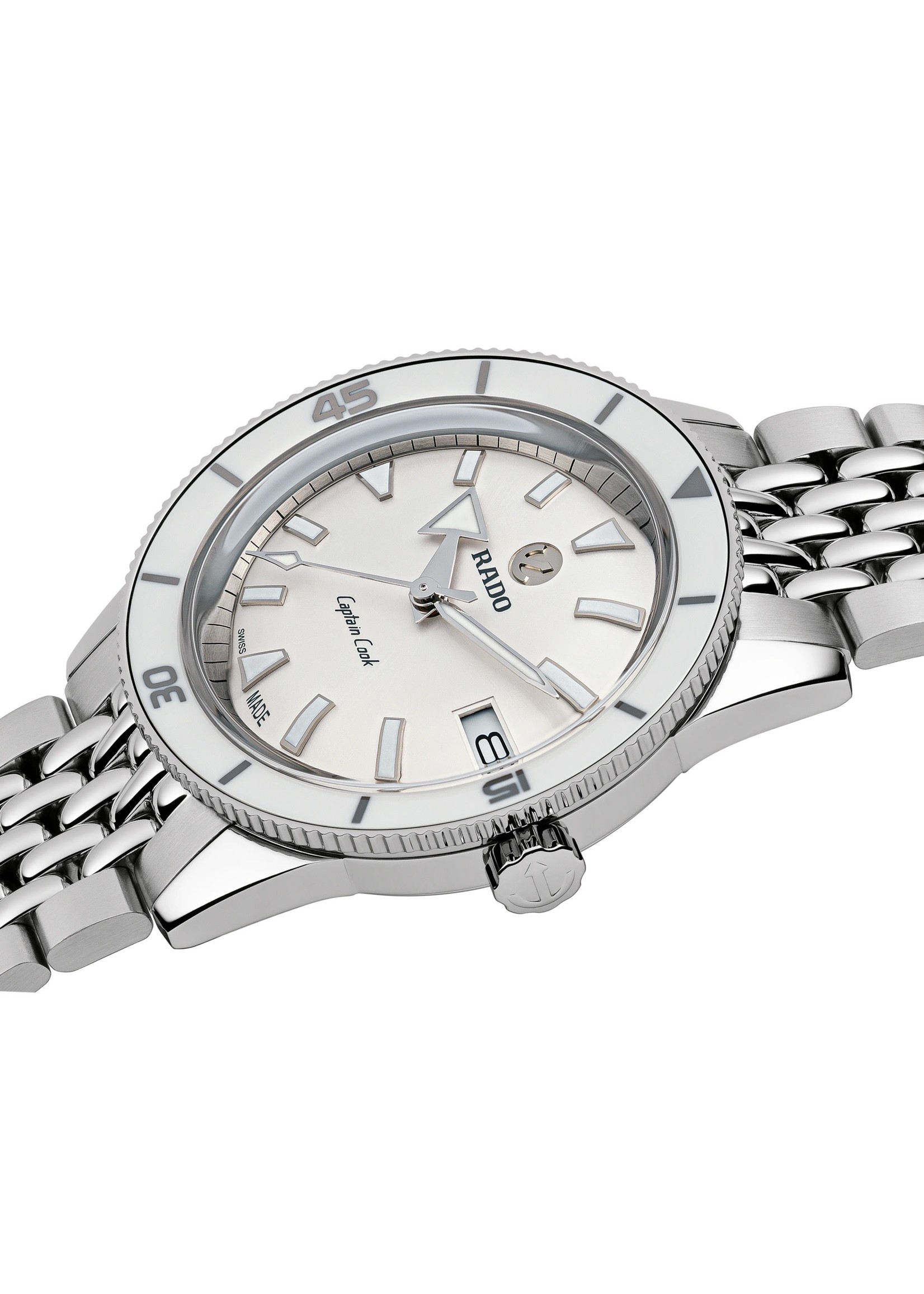 RADO R32500013 Rado Captain Cook Automatic 37mm White Dial