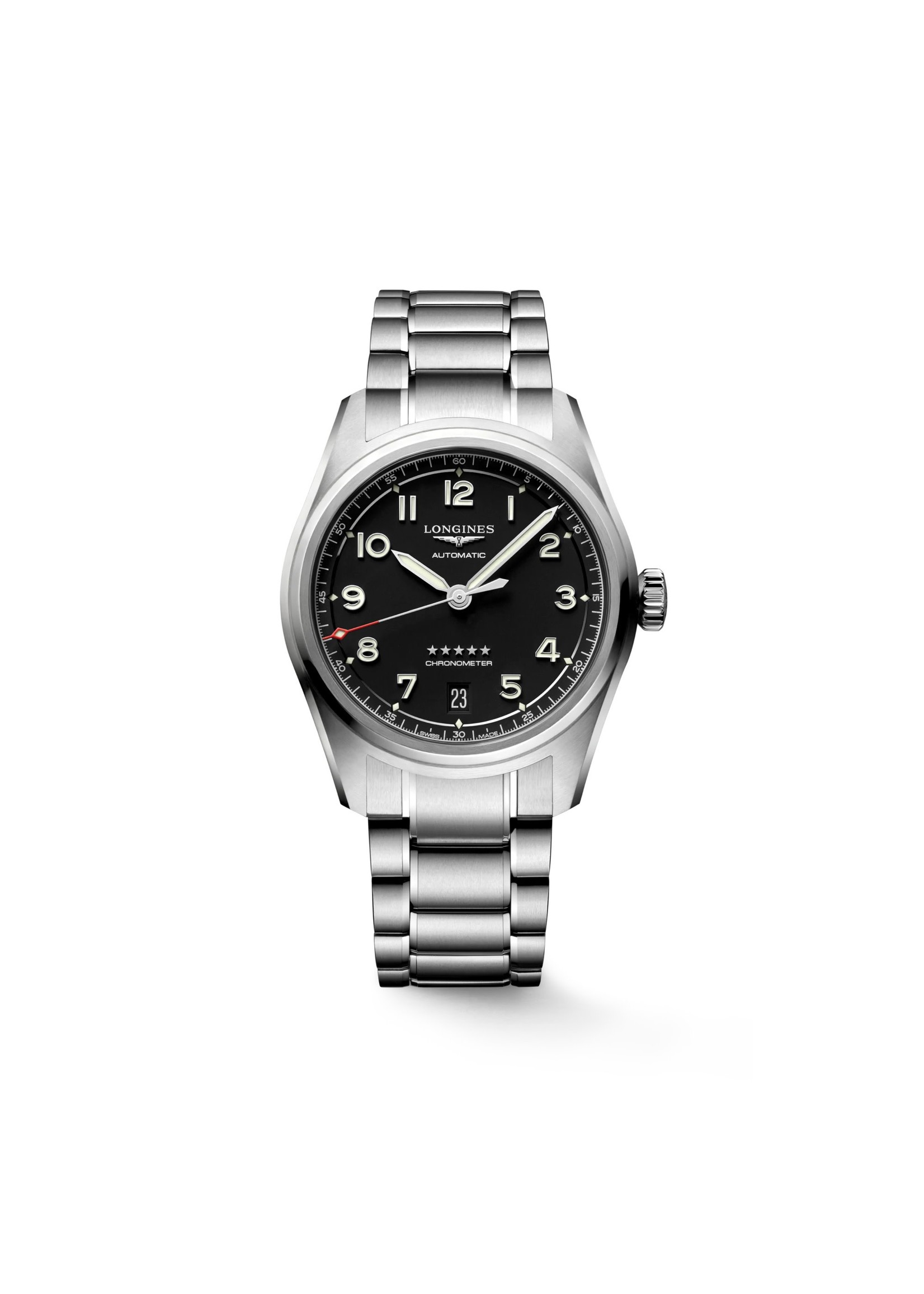 LONGINES L34104536 LONGINES SPIRIT Black Dial 37mm