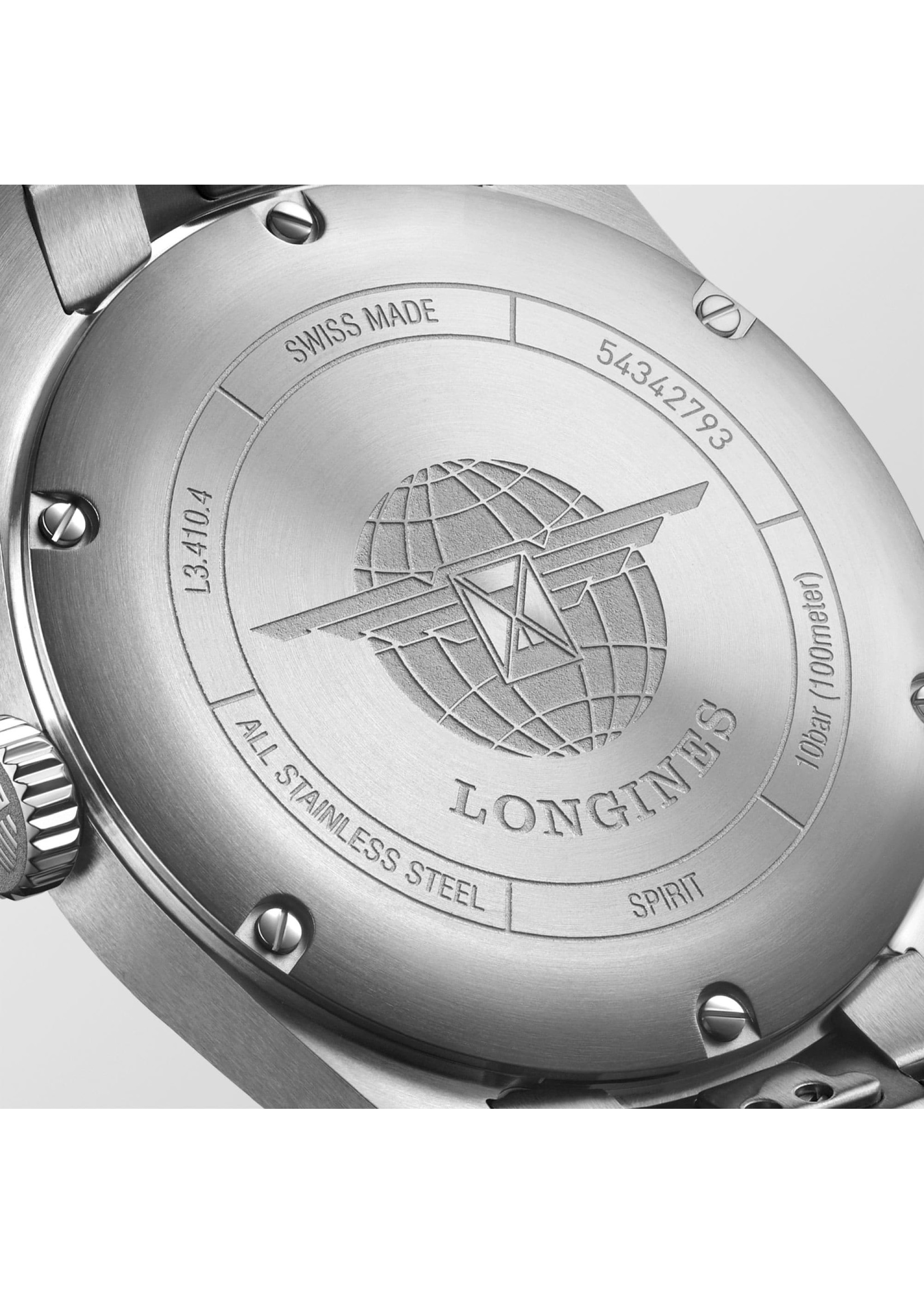 LONGINES L34104536 LONGINES SPIRIT Black Dial 37mm