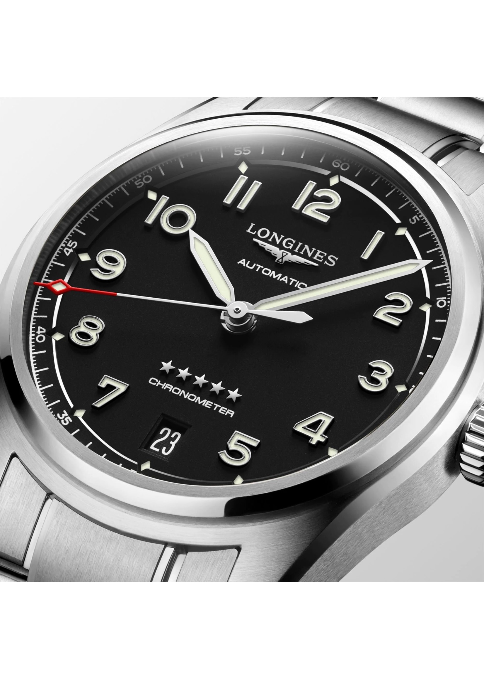 LONGINES L34104536 LONGINES SPIRIT Black Dial 37mm