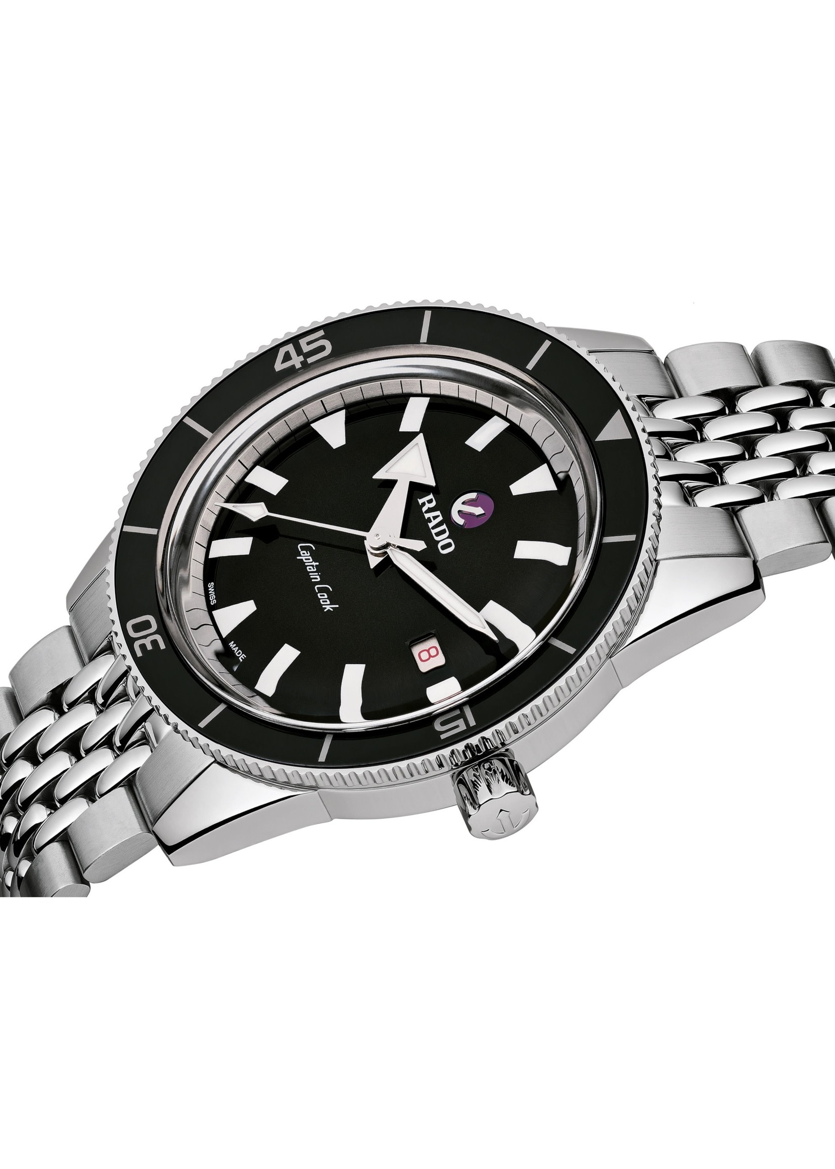 RADO R32505153 Rado Captain Cook 42mm Black Dial