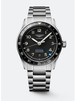 LONGINES L38124536 Longines Spirit Zulu Time Black GMT