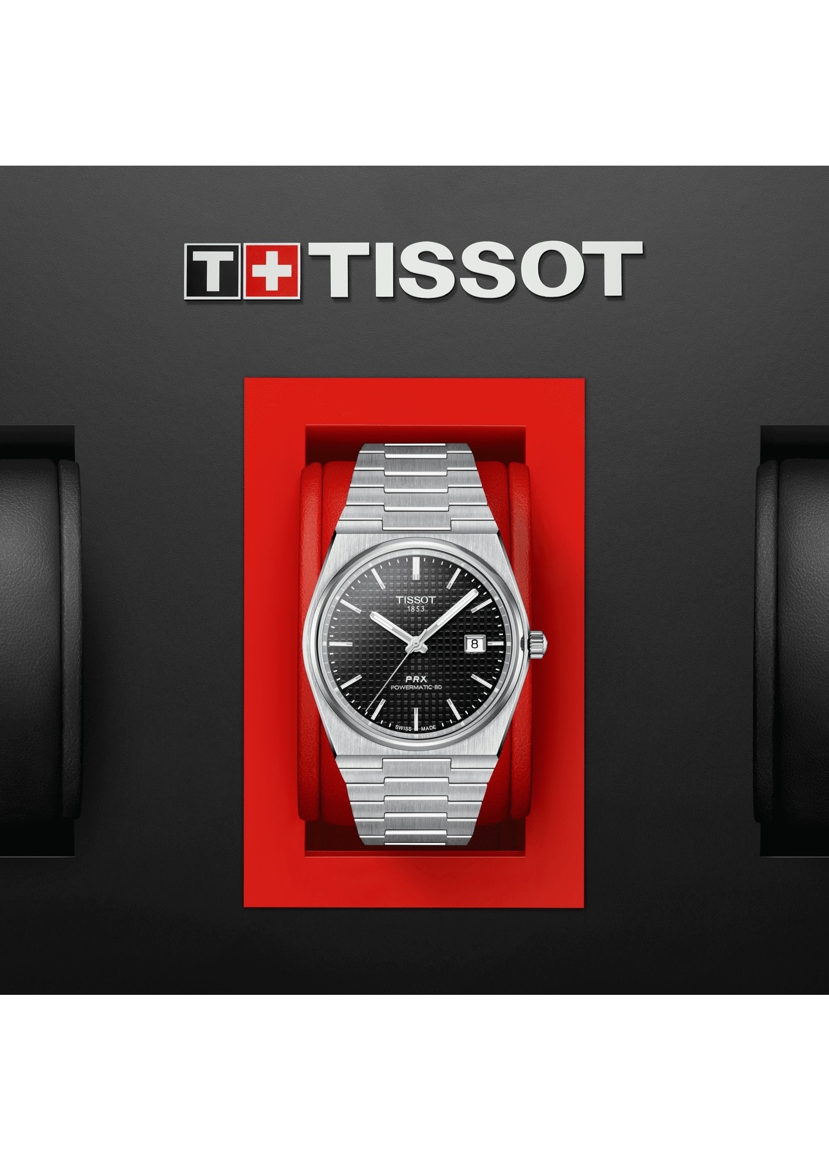 TISSOT T1374071105100 TISSOT PRX POWERMATIC 80 BLACK