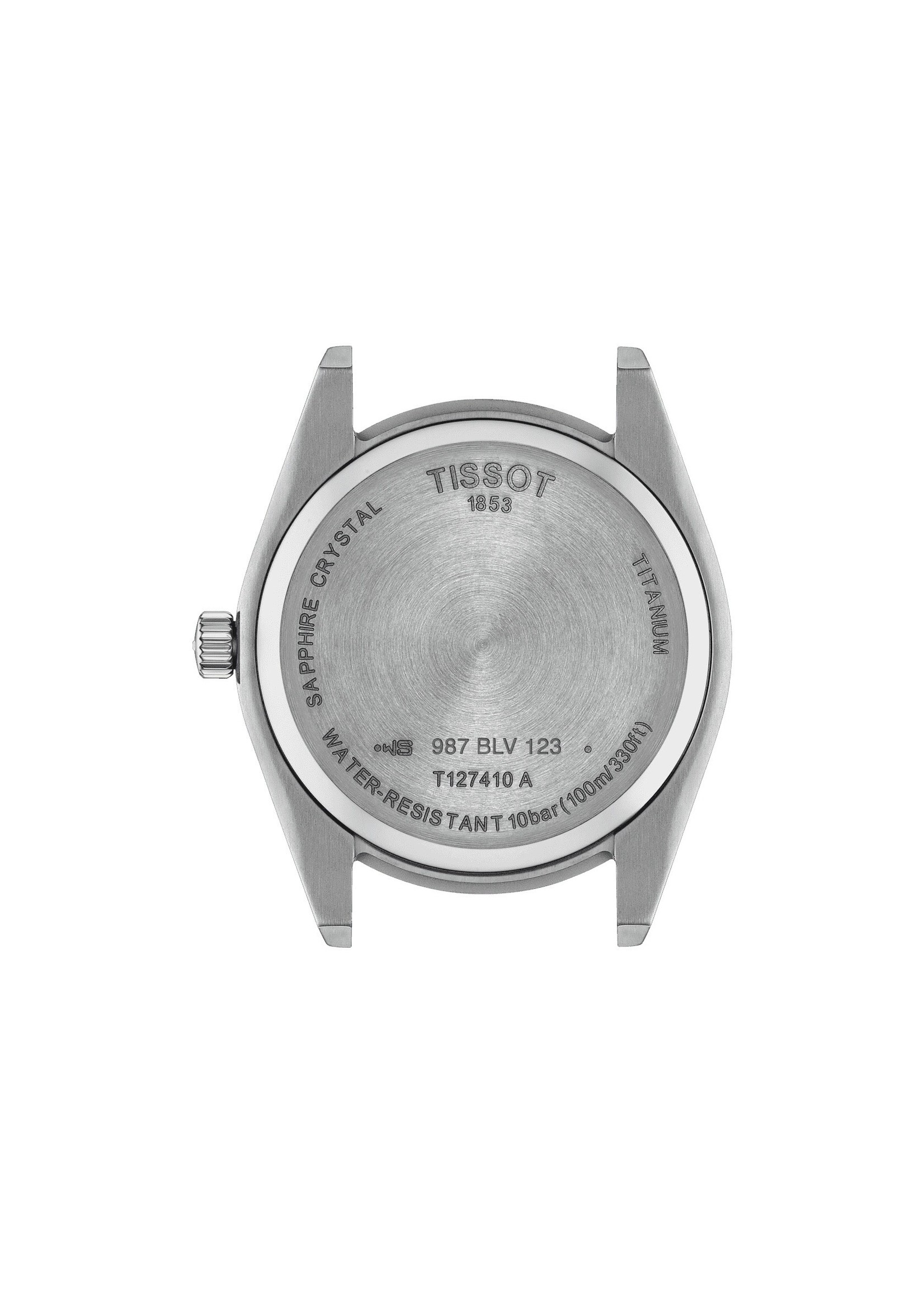 TISSOT T1274104404100 TISSOT GENTLEMAN TITANIUM