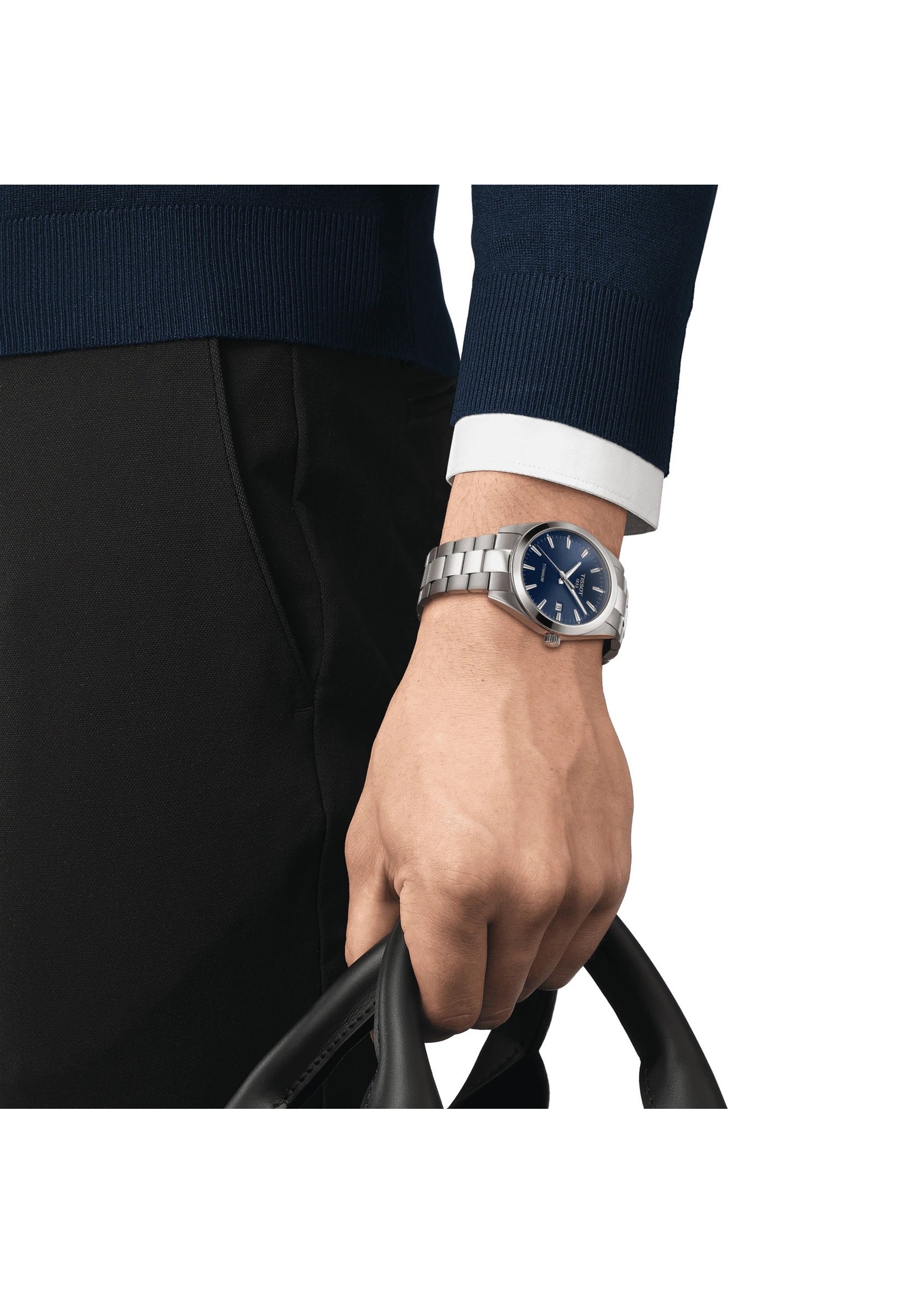 T1274104404100 TISSOT GENTLEMAN TITANIUM - Ocean Fine Jewellery