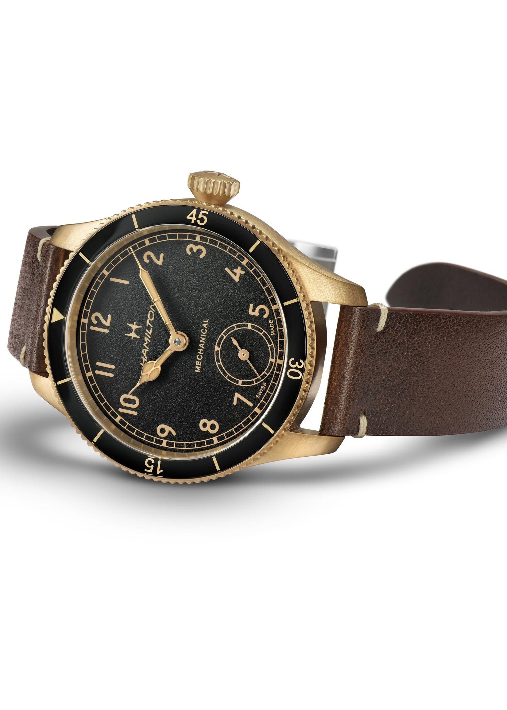 HAMILTON H76709530 Hamilton Khaki Aviation Pilot Pioneer Bronze 43MM