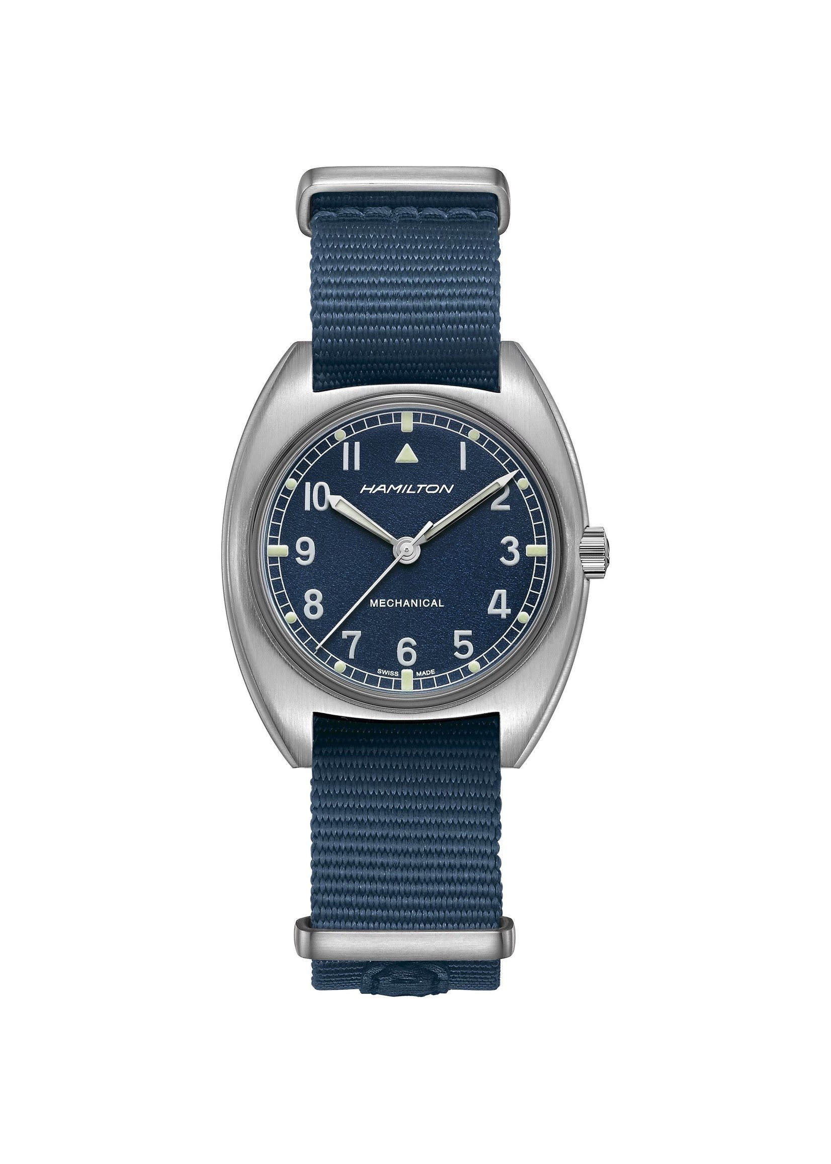 HAMILTON H76419941 Khaki Aviation Pilot Pioneer Blue 36MM