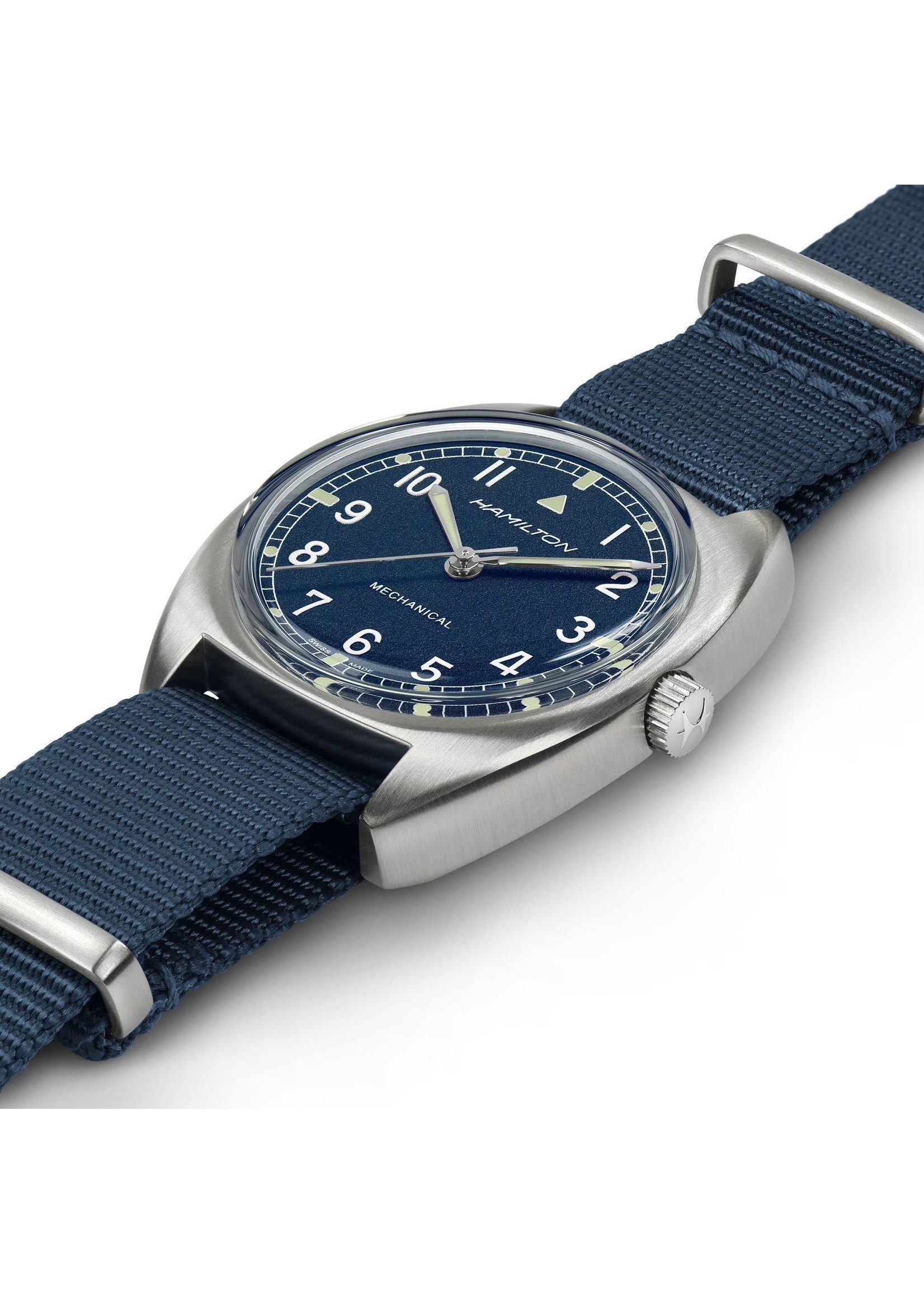 HAMILTON H76419941 Khaki Aviation Pilot Pioneer Blue 36MM