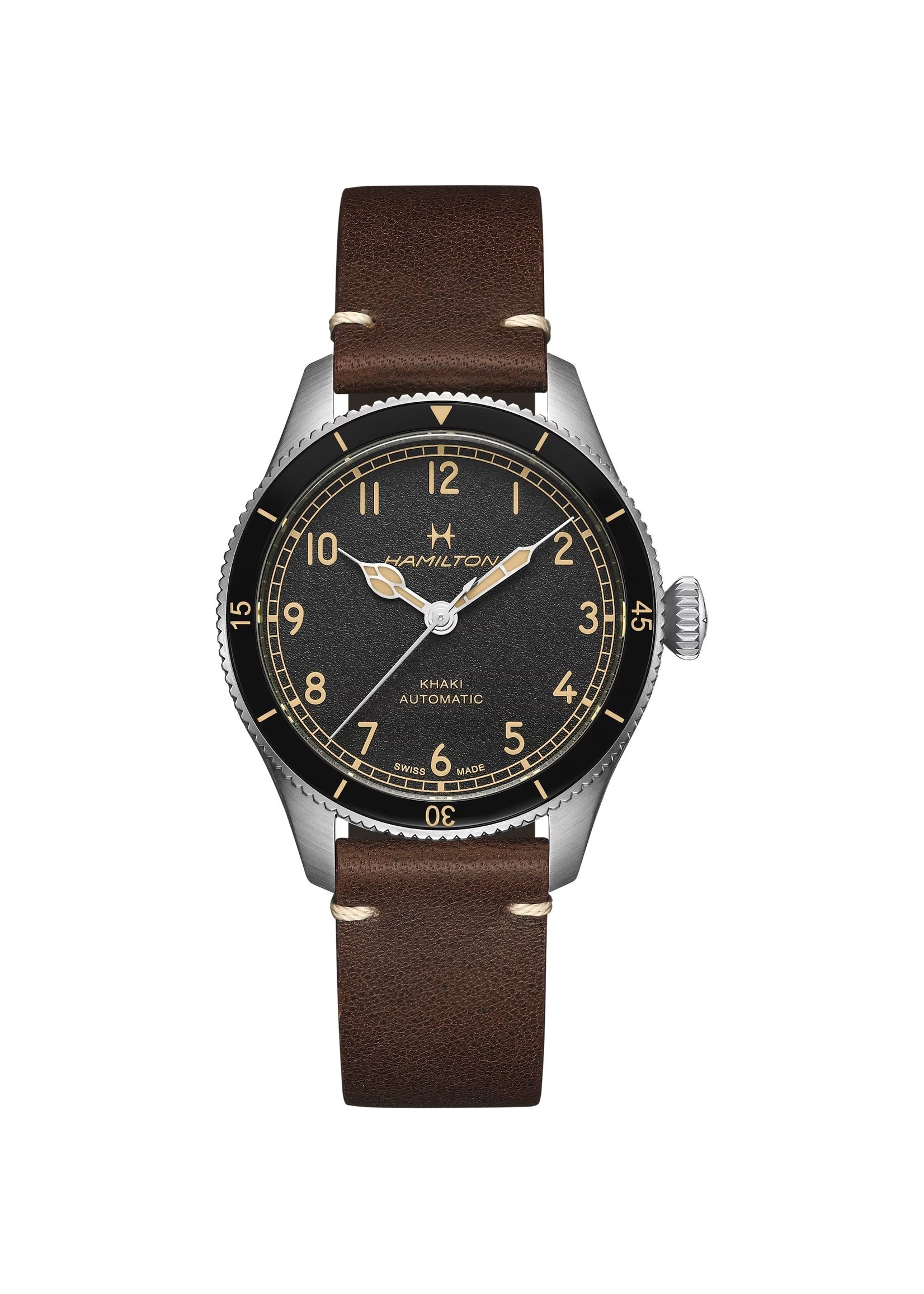 HAMILTON H76205530 Hamilton Khaki Aviation Pilot Pioneer Black dial 38MM