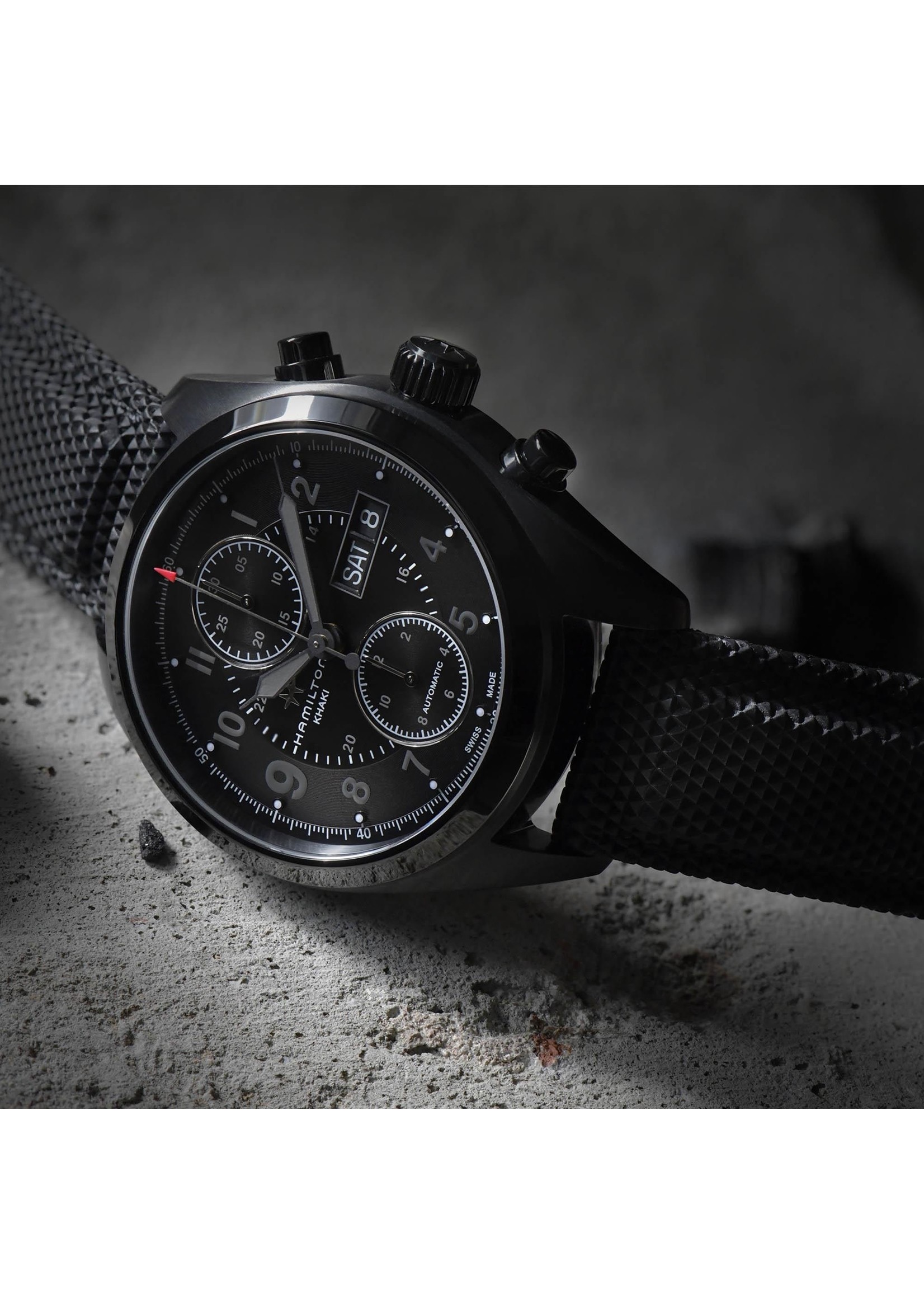 HAMILTON H71626735 Hamilton Khaki Field Auto Chrono 42 MM