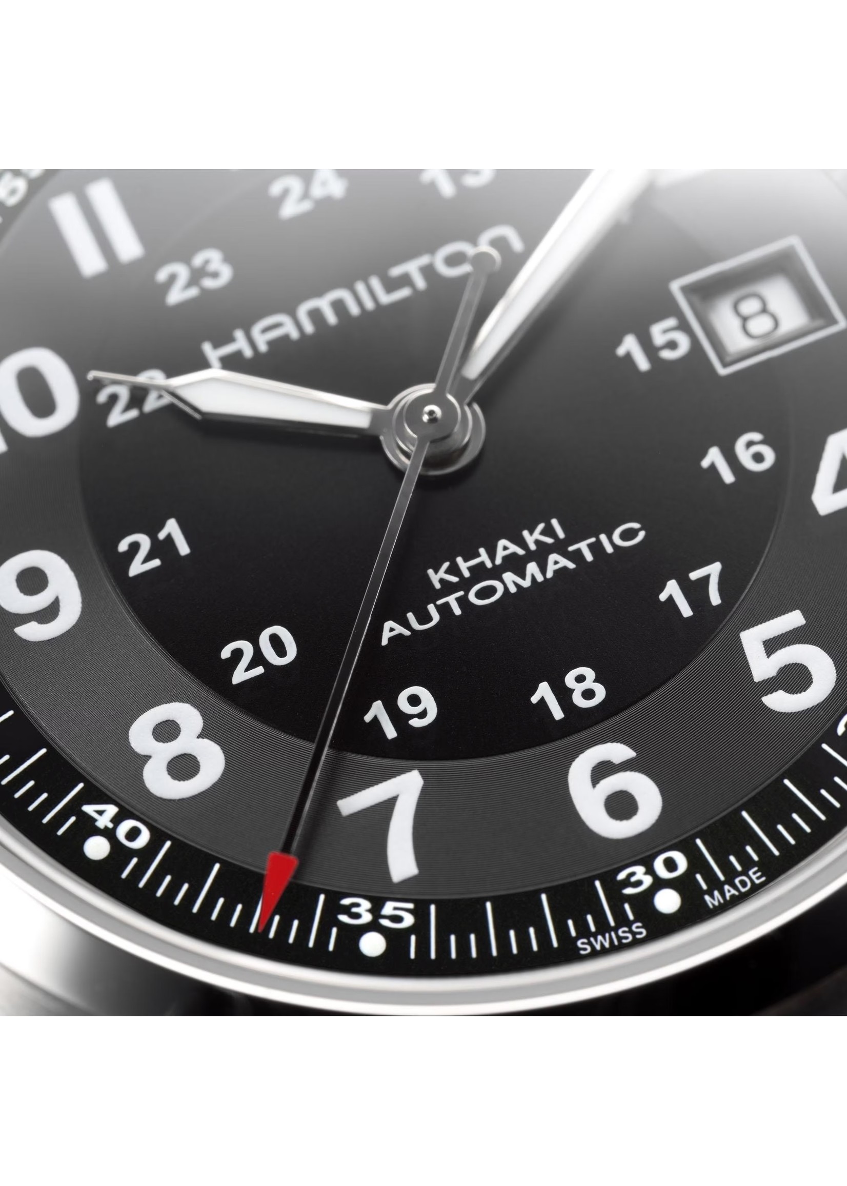 HAMILTON H70555533 Hamilton Khaki Field Black Dial 42MM