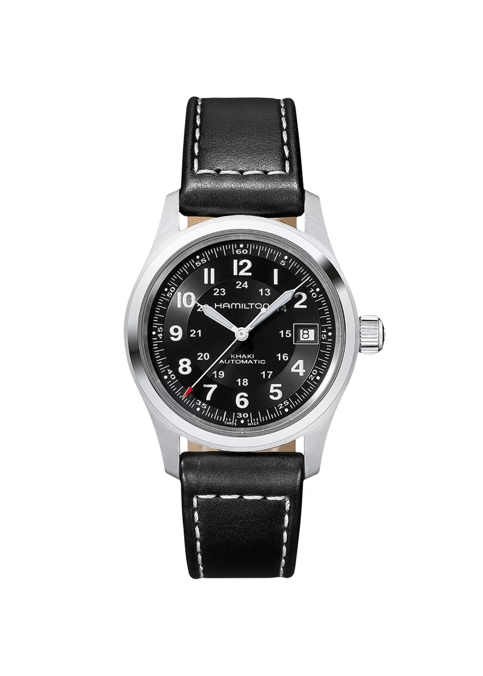 HAMILTON H70455733 Hamilton Khaki King Black Dial GMT 38MM