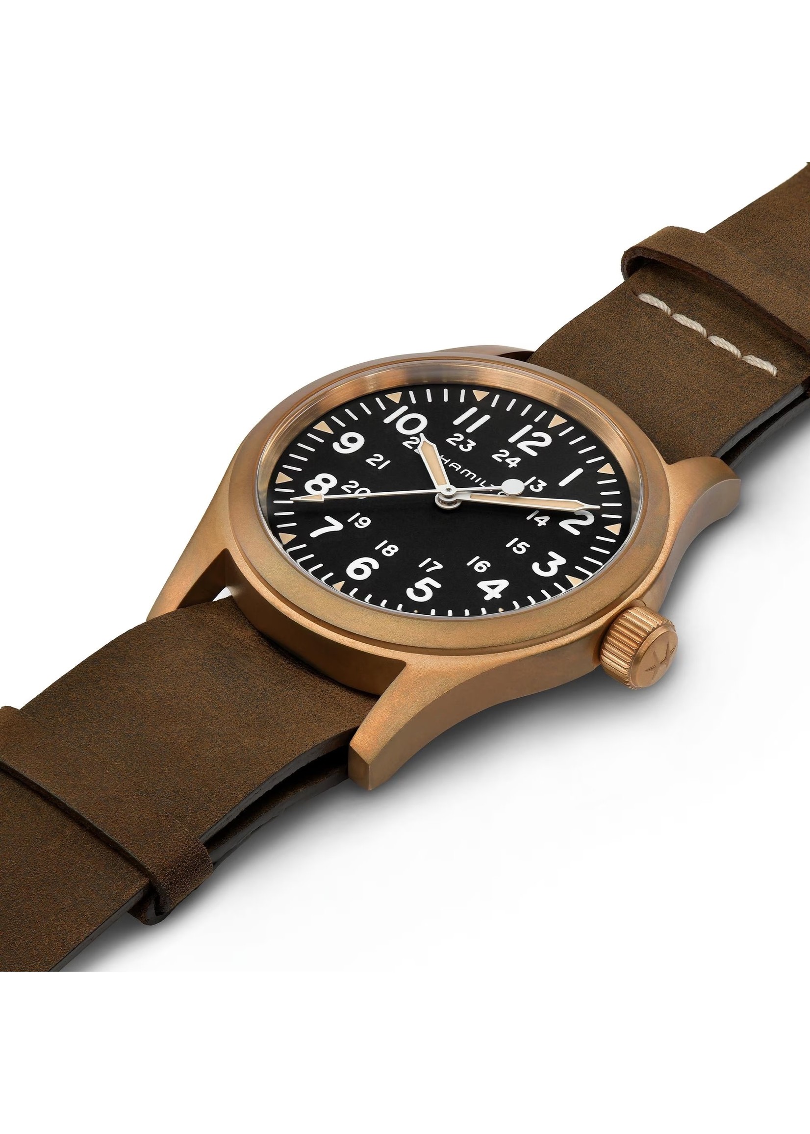 HAMILTON H69459530 Khaki Field Mechanical Bronze Black dial 38MM