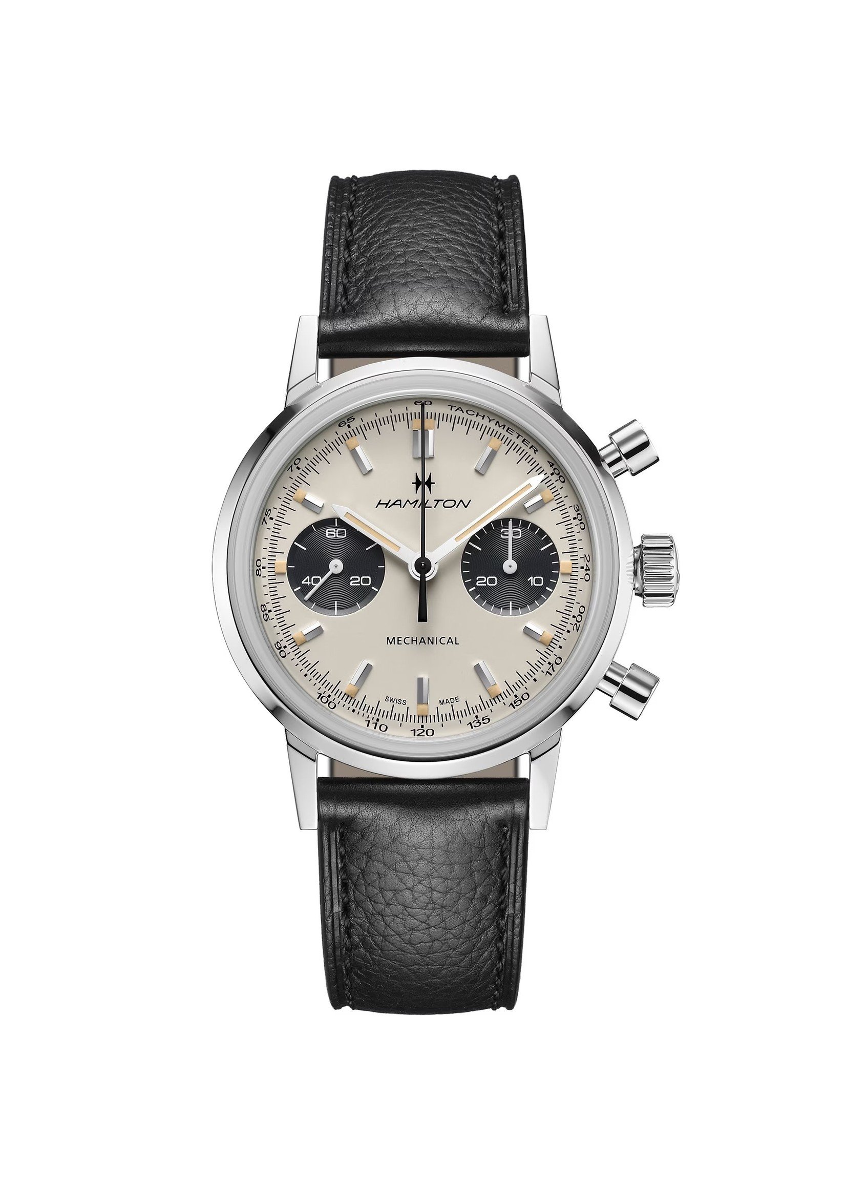 HAMILTON H38429710 Hamilton American Classic Intra-matic Chronograph H - Black dial 40MM