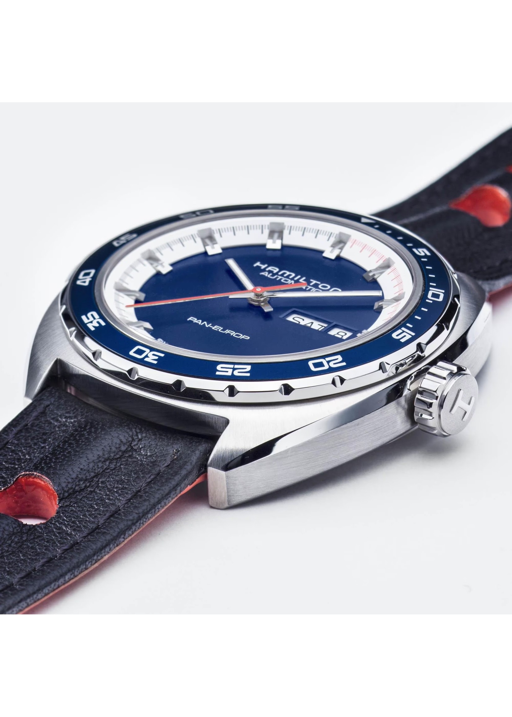 HAMILTON H35405741 American Classic Pan Europ Day Date Auto 42MM