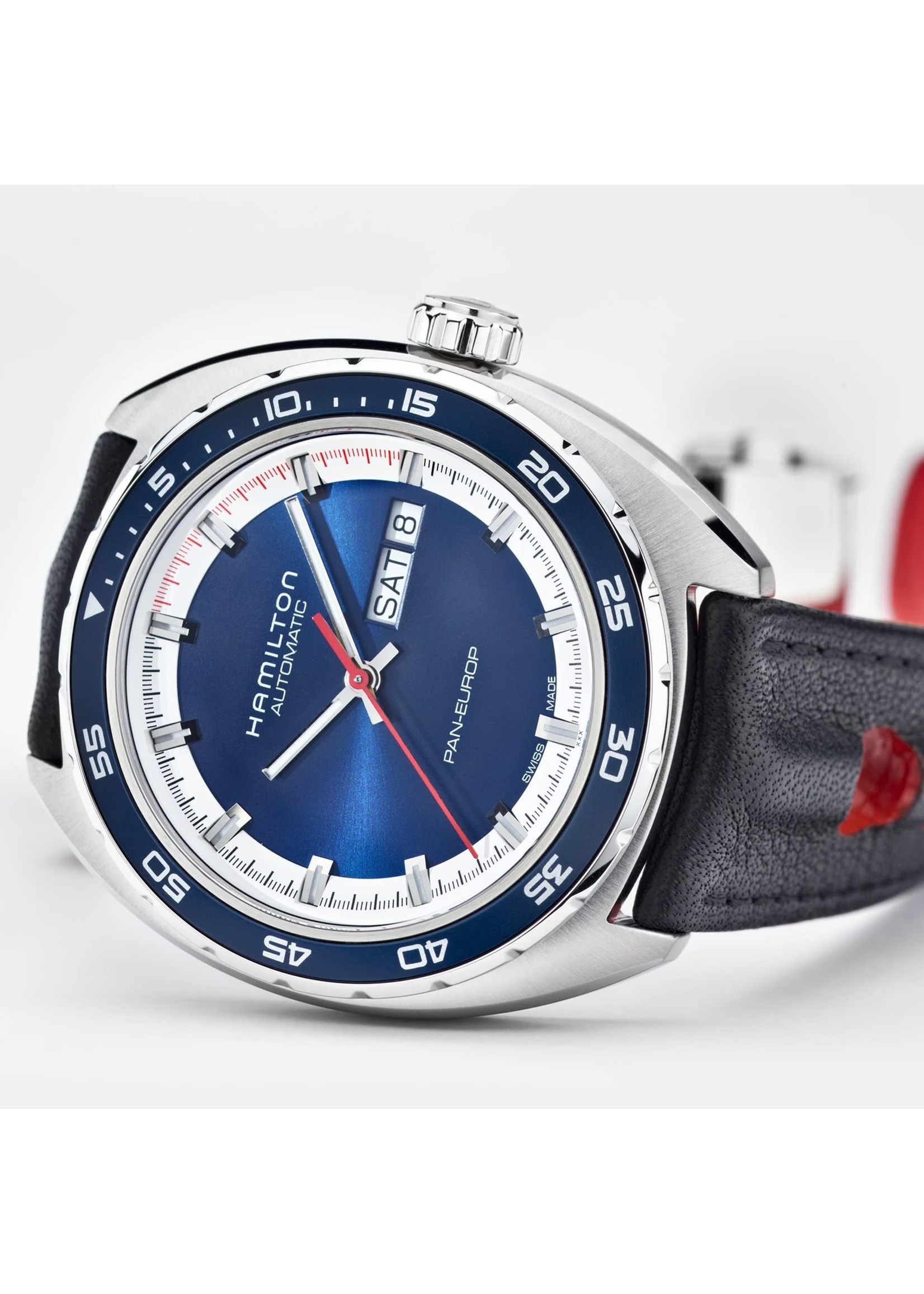 HAMILTON H35405741 American Classic Pan Europ Day Date Auto 42MM
