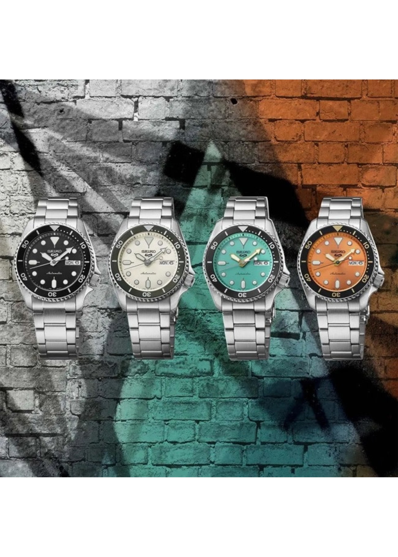 SEIKO SRPK33K1F Seiko 5 Sports SKX 'Midi' Teal Auto 38MM