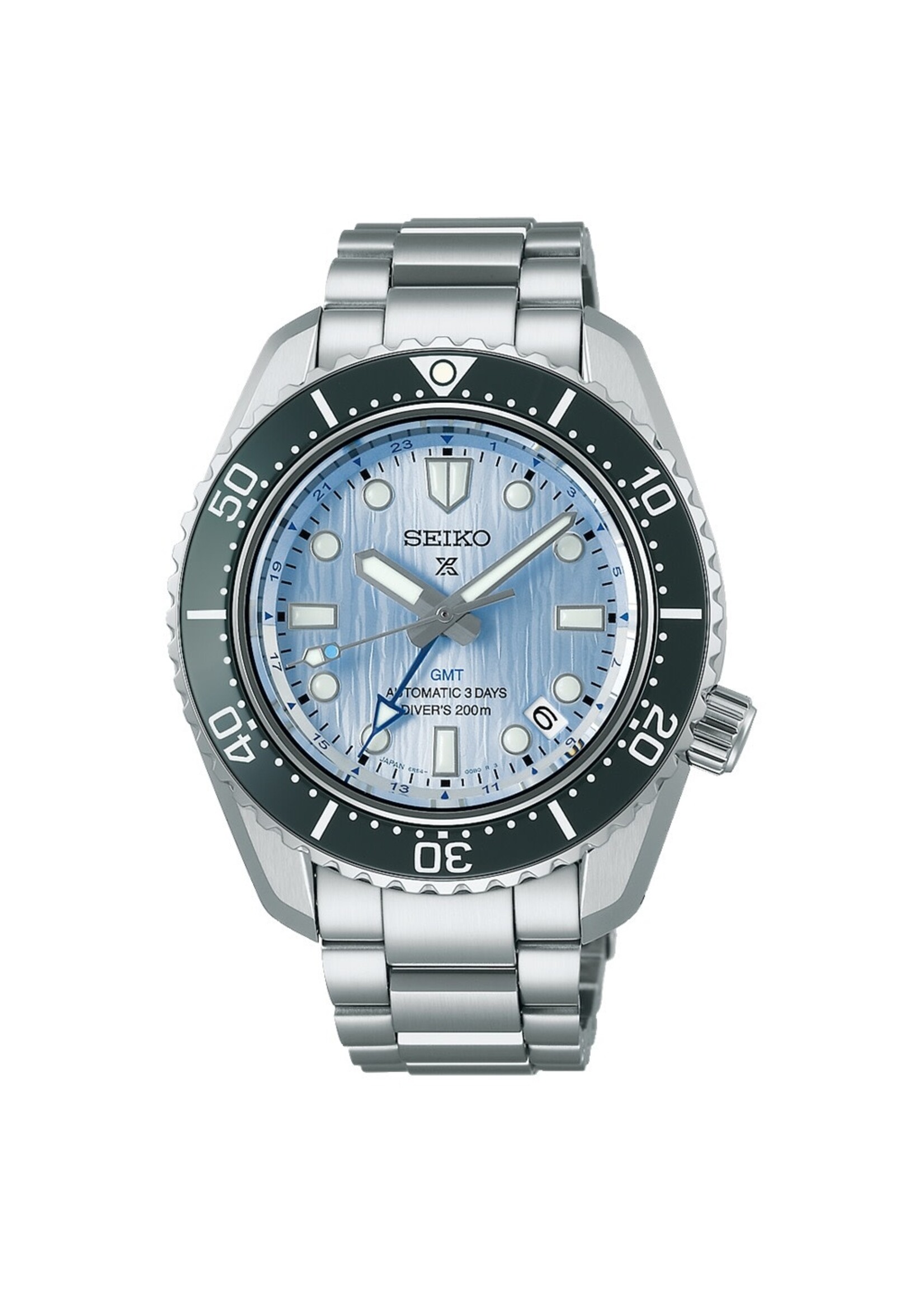 SEIKO SPB385J1 Seiko Prospex 110th Anniversary Glacier Blue GMT Limited Editions