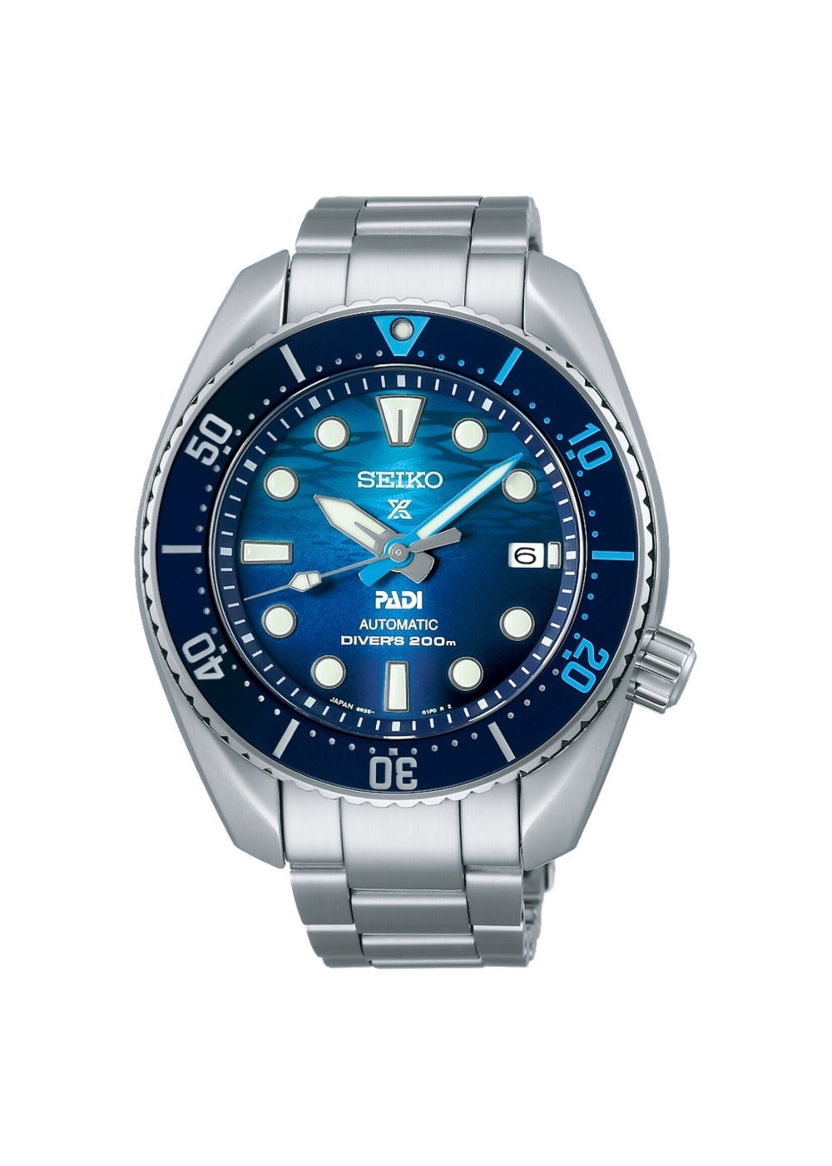 SEIKO SPB375J1 Seiko Prospex 'Great Blue' Sumo Scuba PADI Special Edition