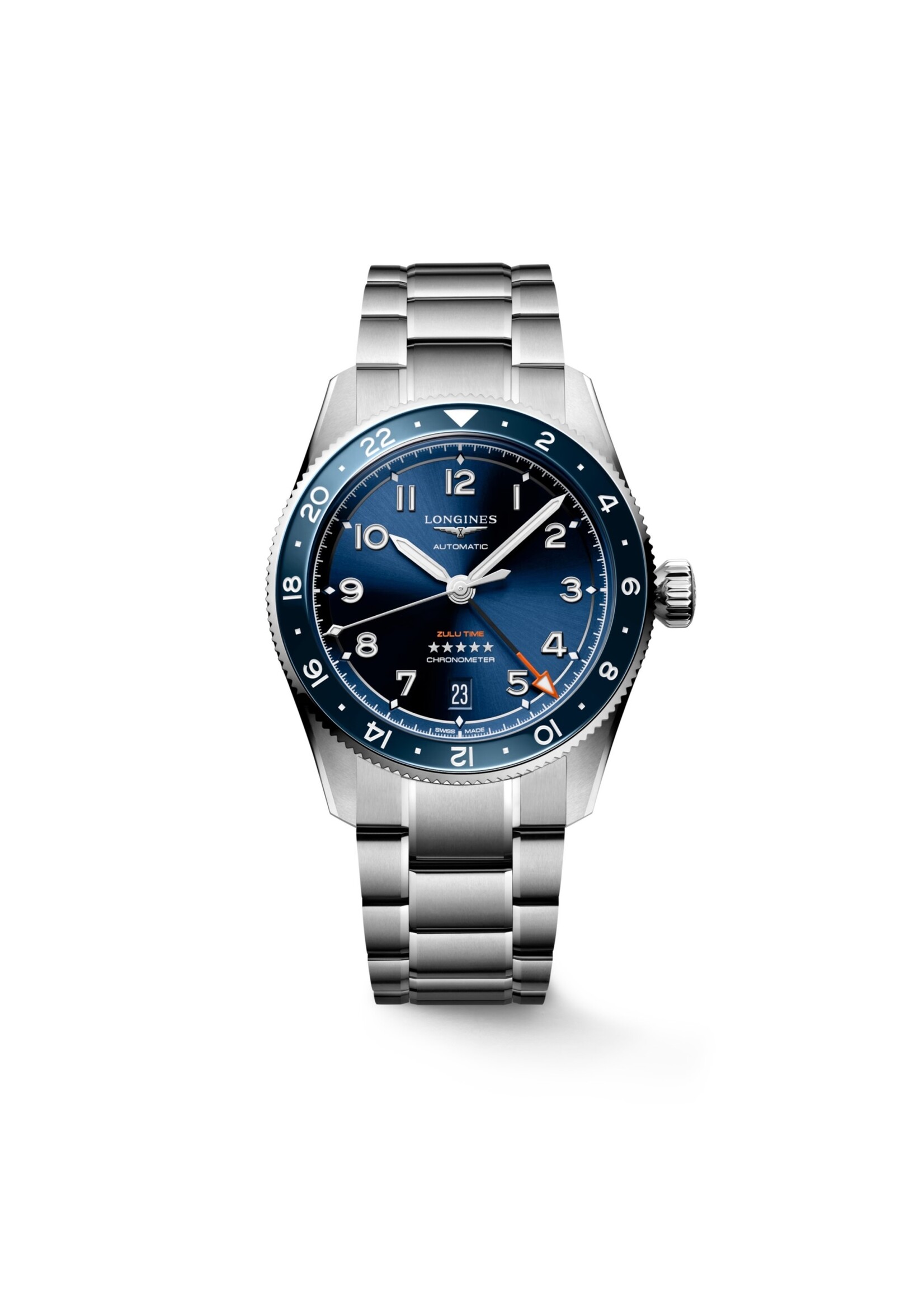 LONGINES L38024936 LONGINES SPIRIT ZULU TIME 39mm