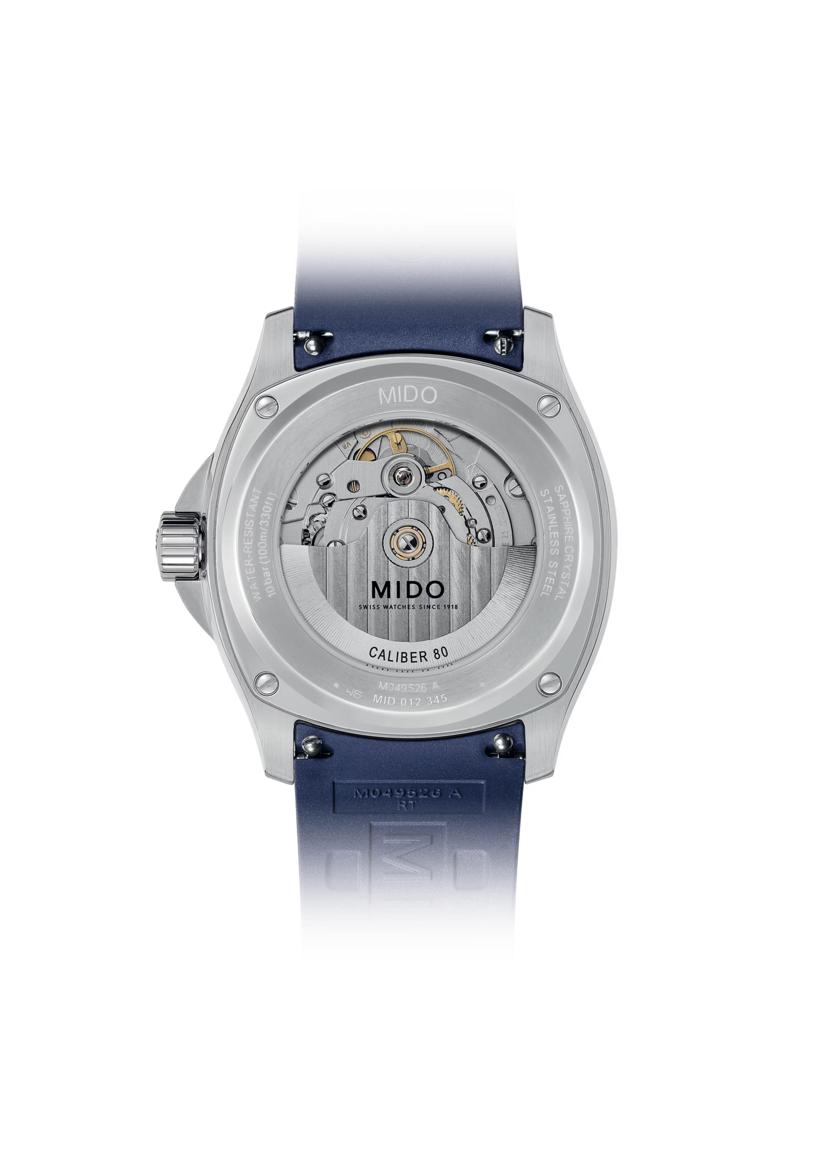 MIDO M0495261704100 MIDO MULTIFORT TV BIG DATE BLUE